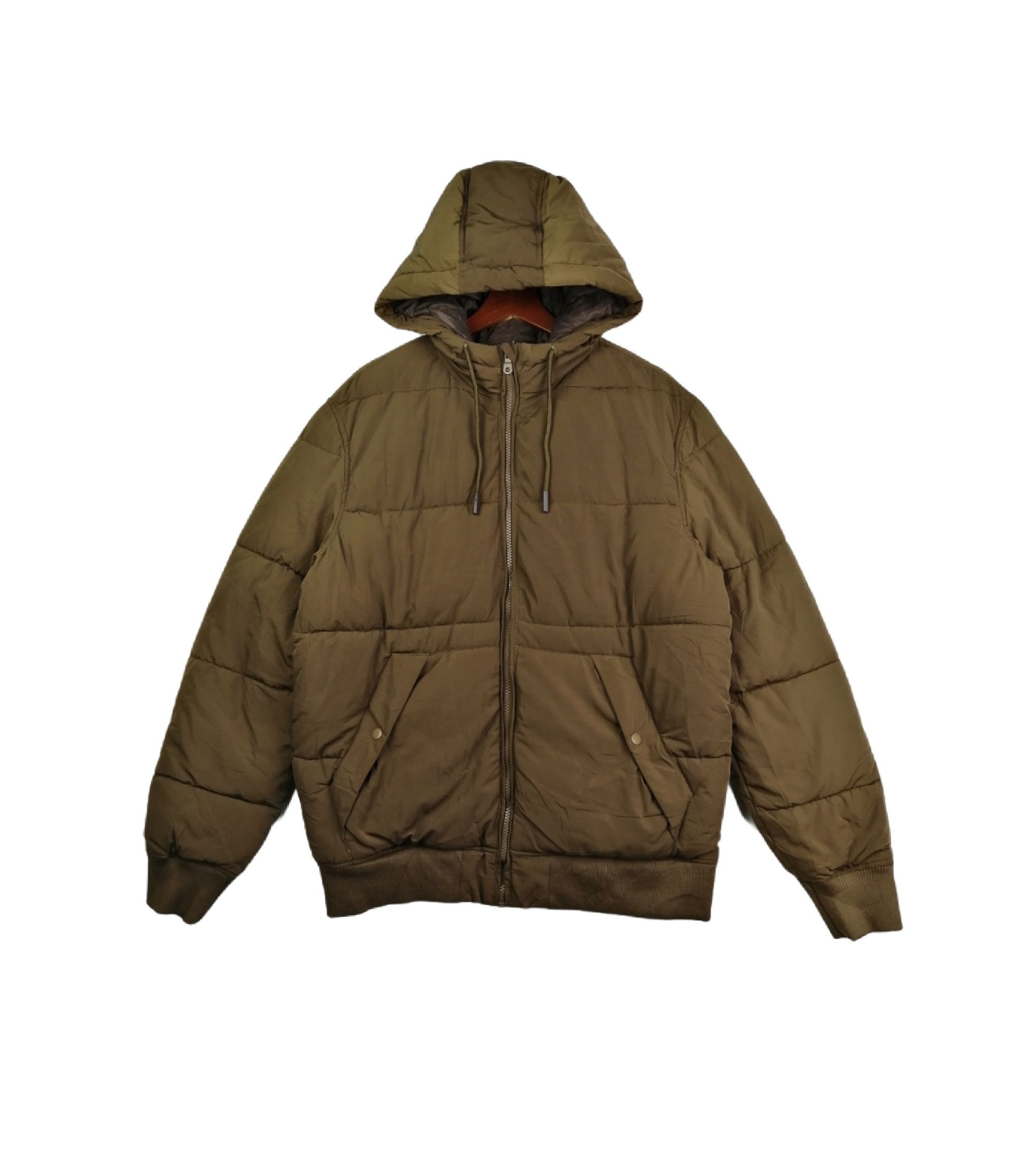 image of L O G G Puffer Label Of Graded Goods in Brown, Men's (Size Medium)