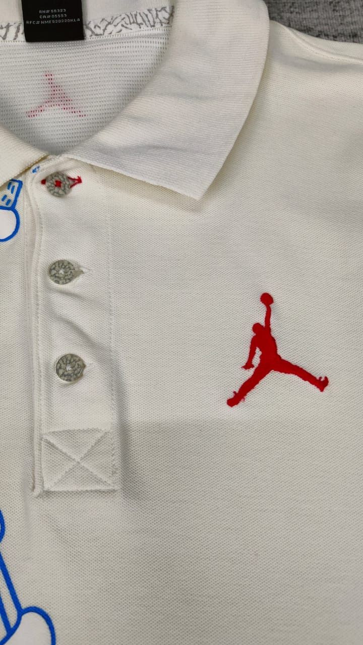 Jordan Brand × Nike × Vintage Vintage 90s Nike Air Jordan Size US XL / EU 56 / 4 - 5 Thumbnail