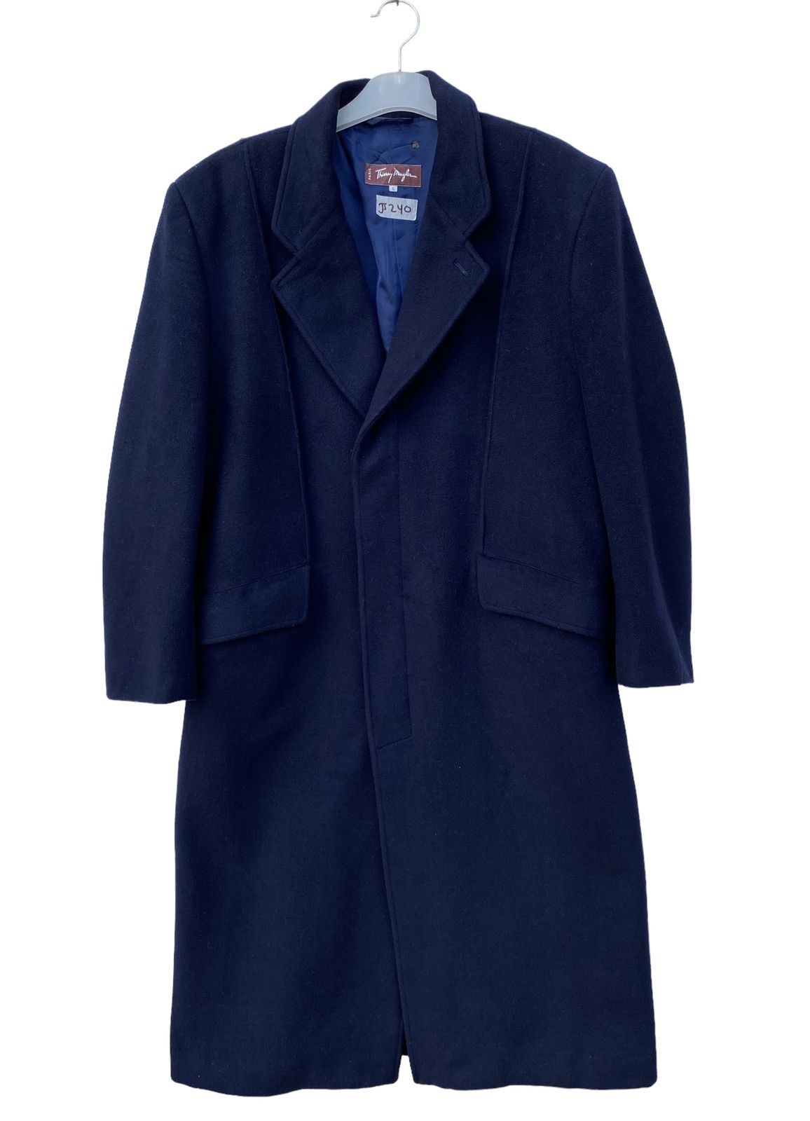 Mugler Vintage Thiery Mugler Wooly Overcoat Size US L / EU 52-54 / 3 - 1 Thumbnail