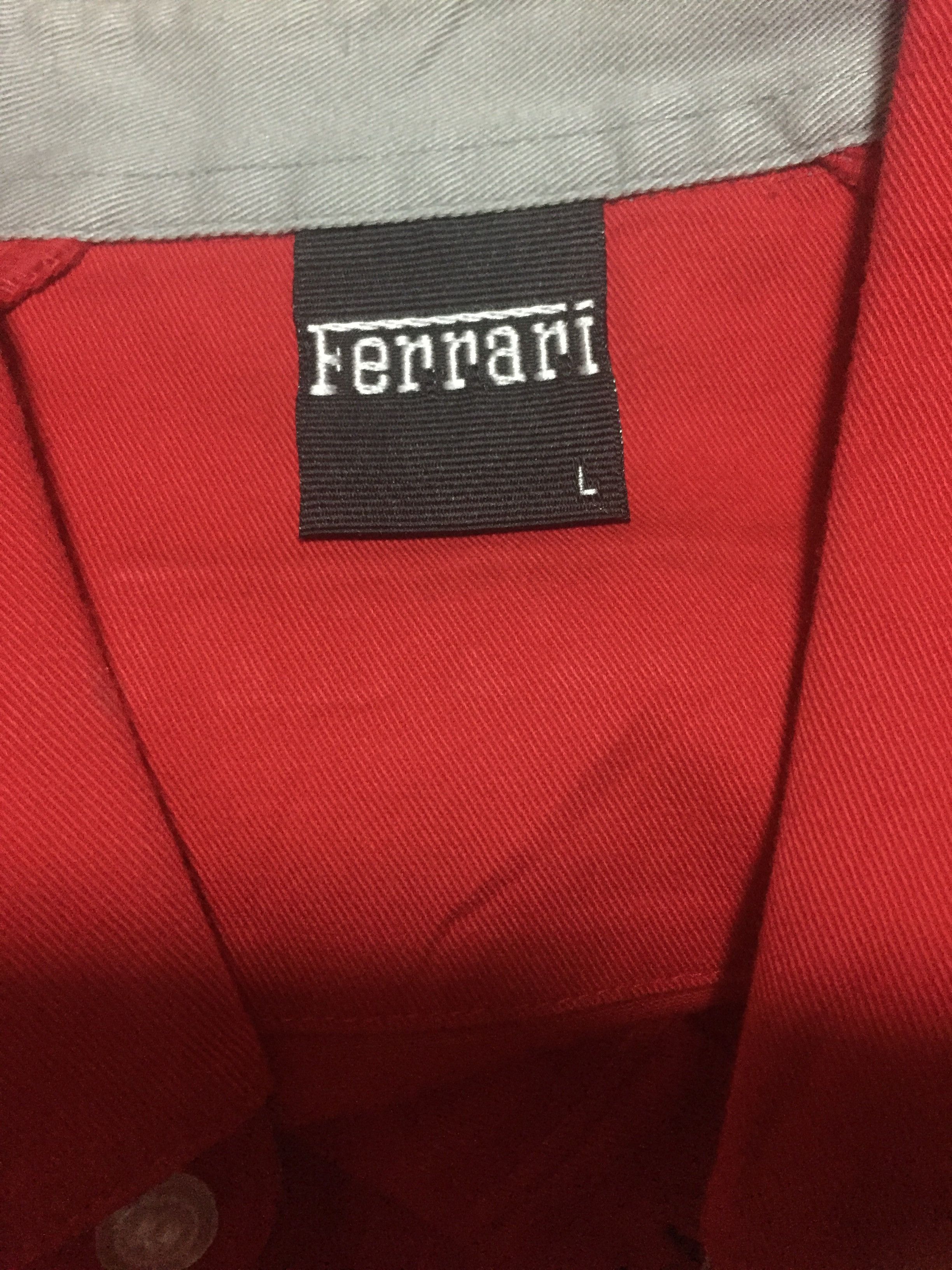 Ferrari Vintage 90s F1 Scuderia Ferrari Pit Crew Shirt Size US M / EU 48-50 / 2 - 2 Thumbnail