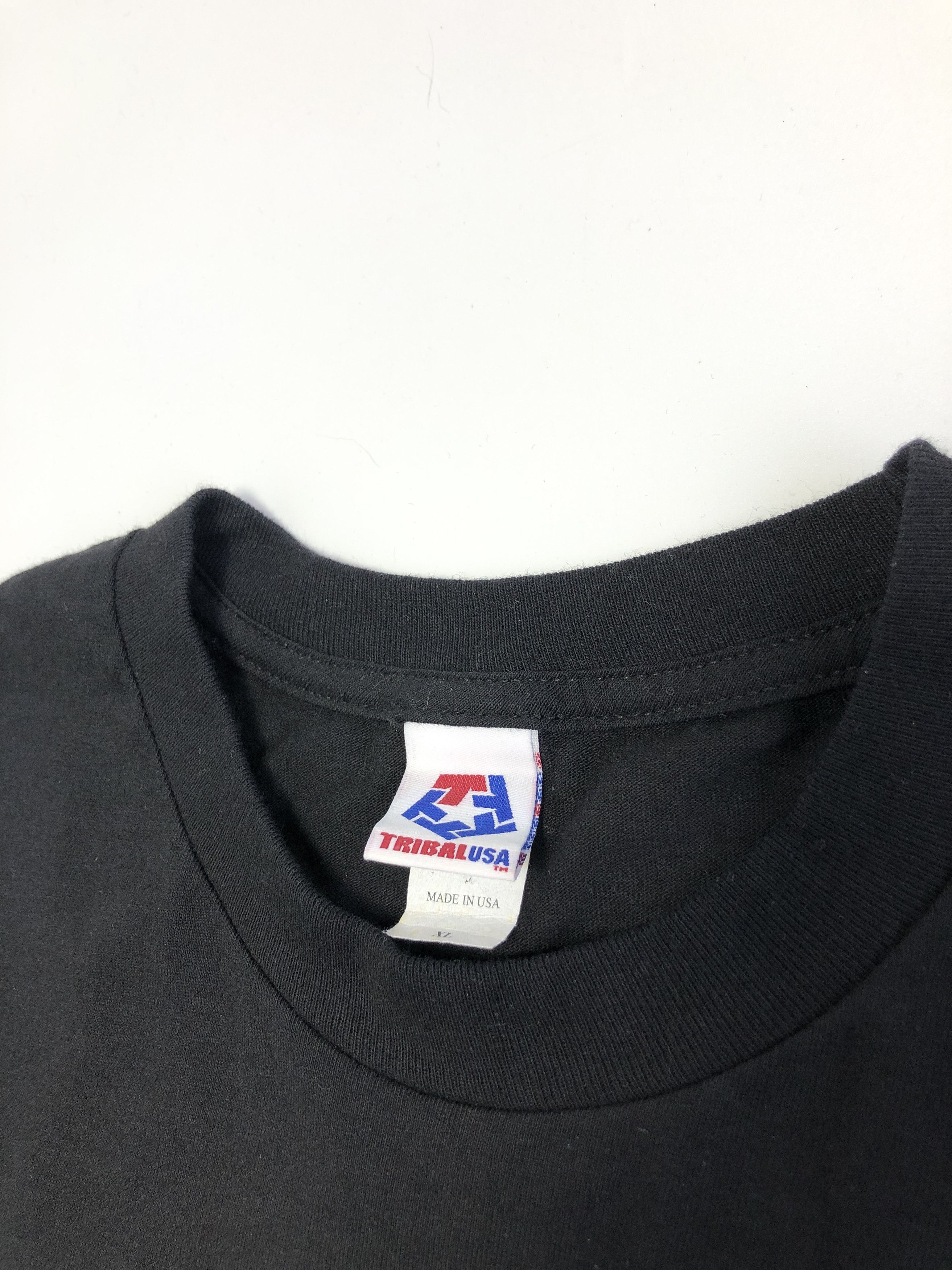 Tribal Streetwear × Vintage Tribal Gear Vintage Amor Tattoo Graffiti Girl T Shirt Size US XL / EU 56 / 4 - 4 Thumbnail