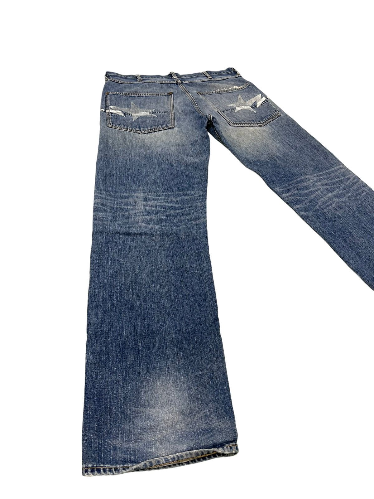 Bape Bapesta Denim Size US 36 / EU 52 - 2 Thumbnail