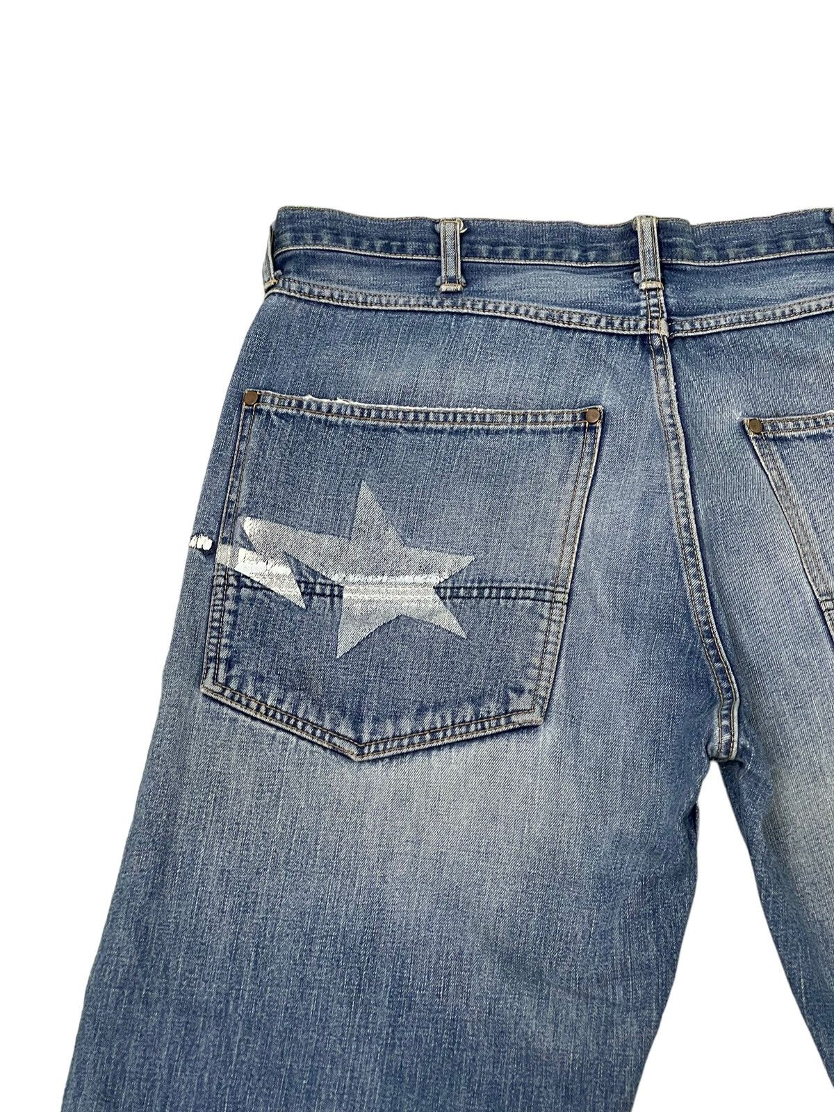 Bape Bapesta Denim Size US 36 / EU 52 - 8 Thumbnail