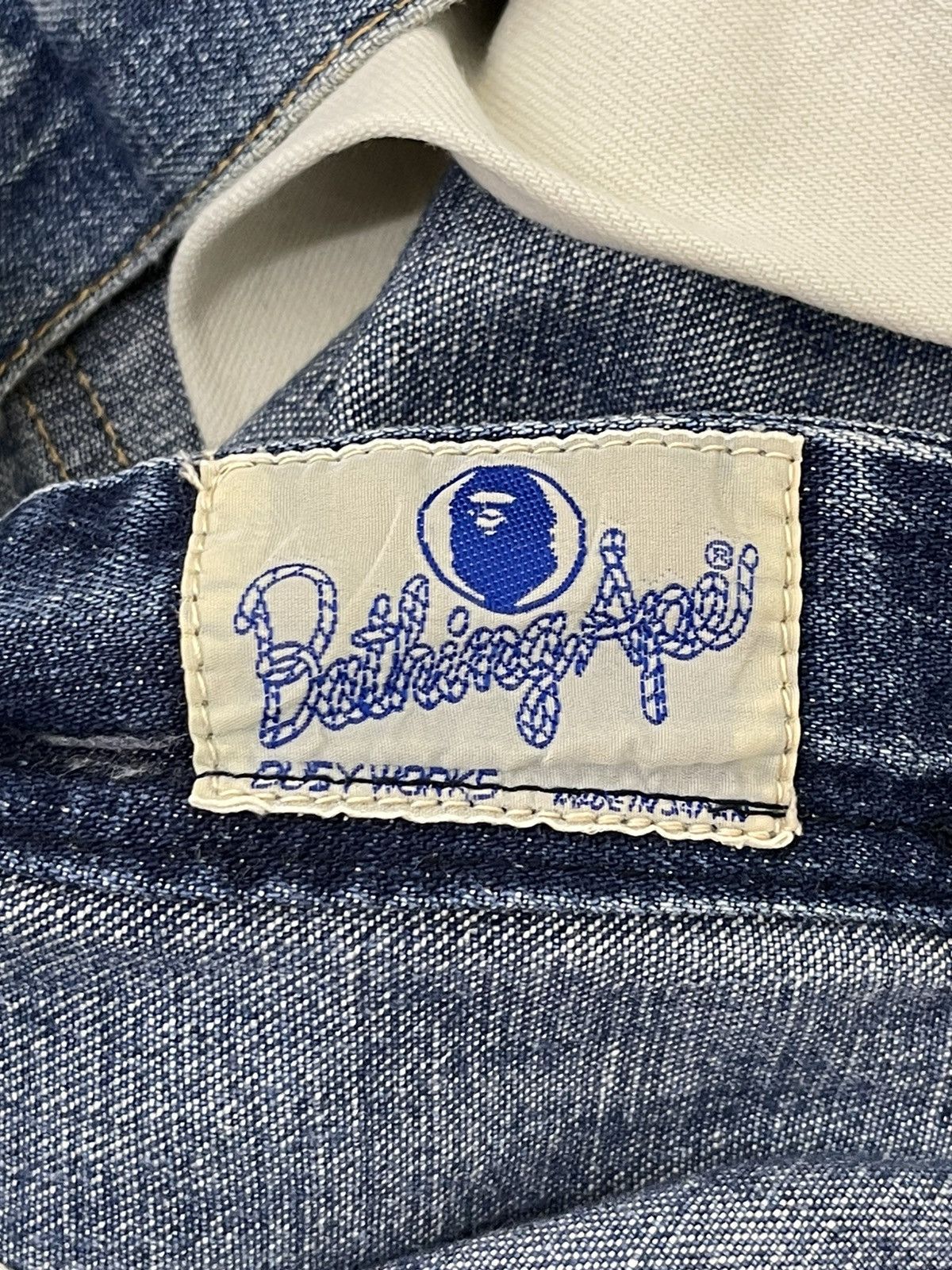 Bape Bapesta Denim Size US 36 / EU 52 - 20 Thumbnail