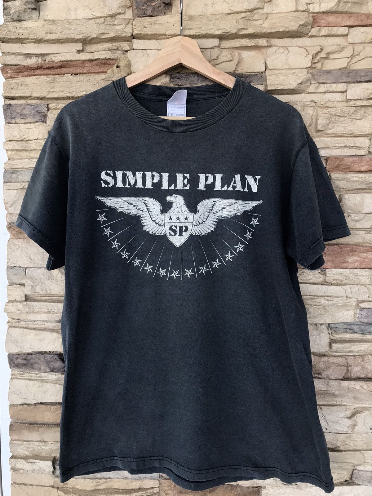 Band Tees Vintage Simple Plan Distressed Tee nirvana metallica Size US M / EU 48-50 / 2 - 1 Thumbnail