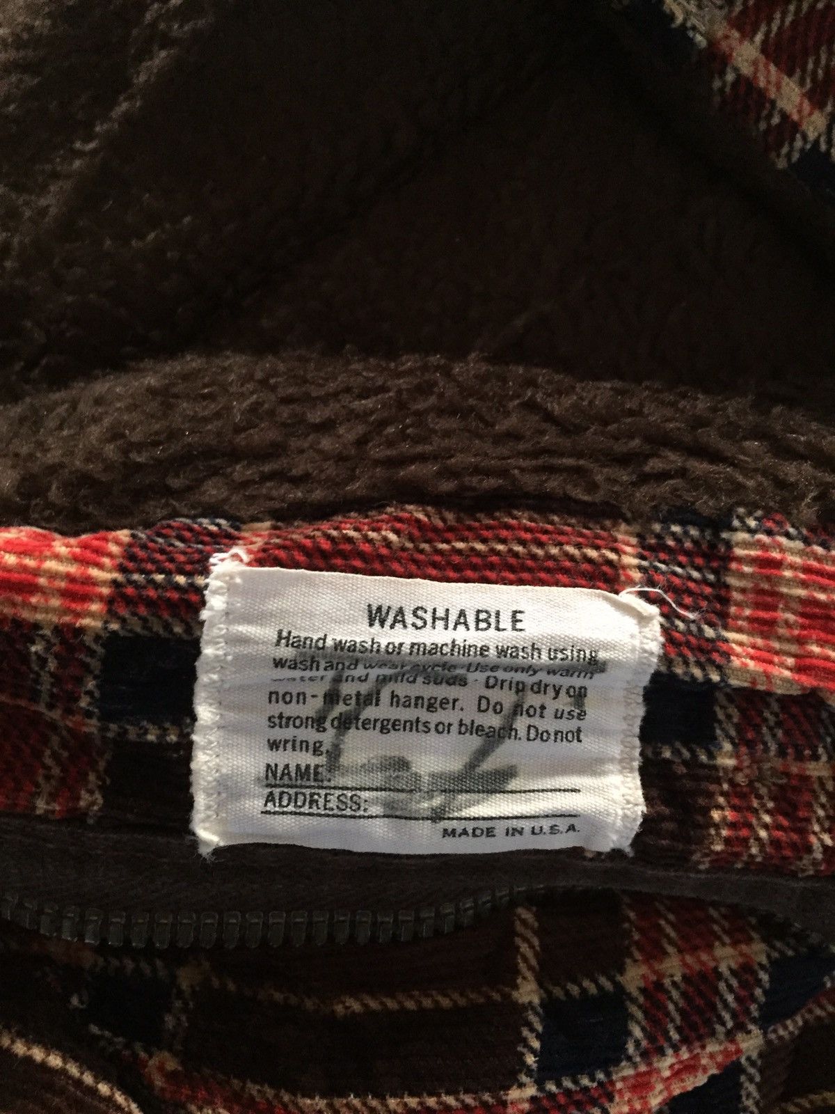Vintage Vtg Unknown Brand Plaid Flannel Jacket Nice Design Size US L / EU 52-54 / 3 - 4 Thumbnail