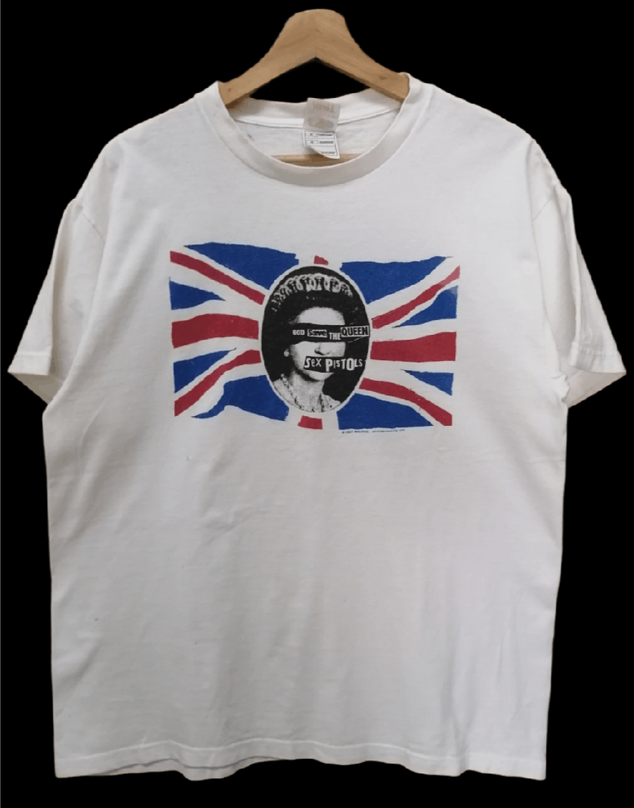 Vintage Rare Vintage Sex Pistols God Save The Queen Tee Grailed