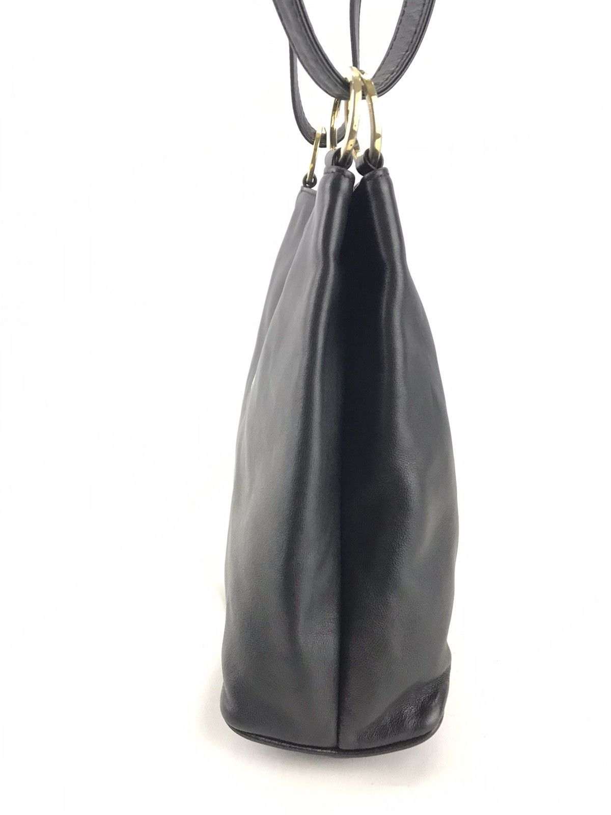 Paloma Picasso ❌Last Drop❌ Auth Paloma Picasso Black Leather Shoulderbag Size ONE SIZE - 6 Thumbnail