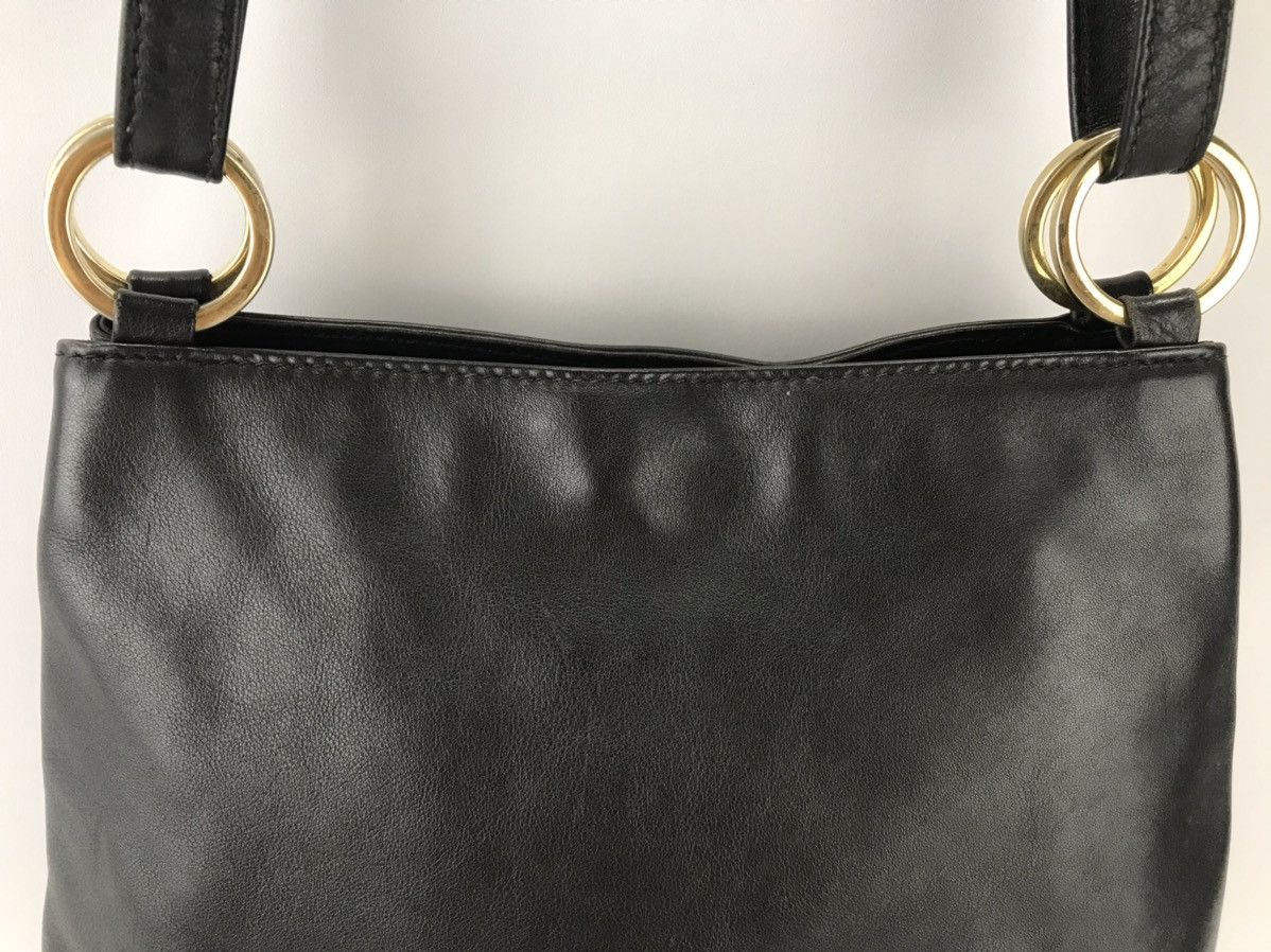 Paloma Picasso ❌Last Drop❌ Auth Paloma Picasso Black Leather Shoulderbag Size ONE SIZE - 12 Thumbnail