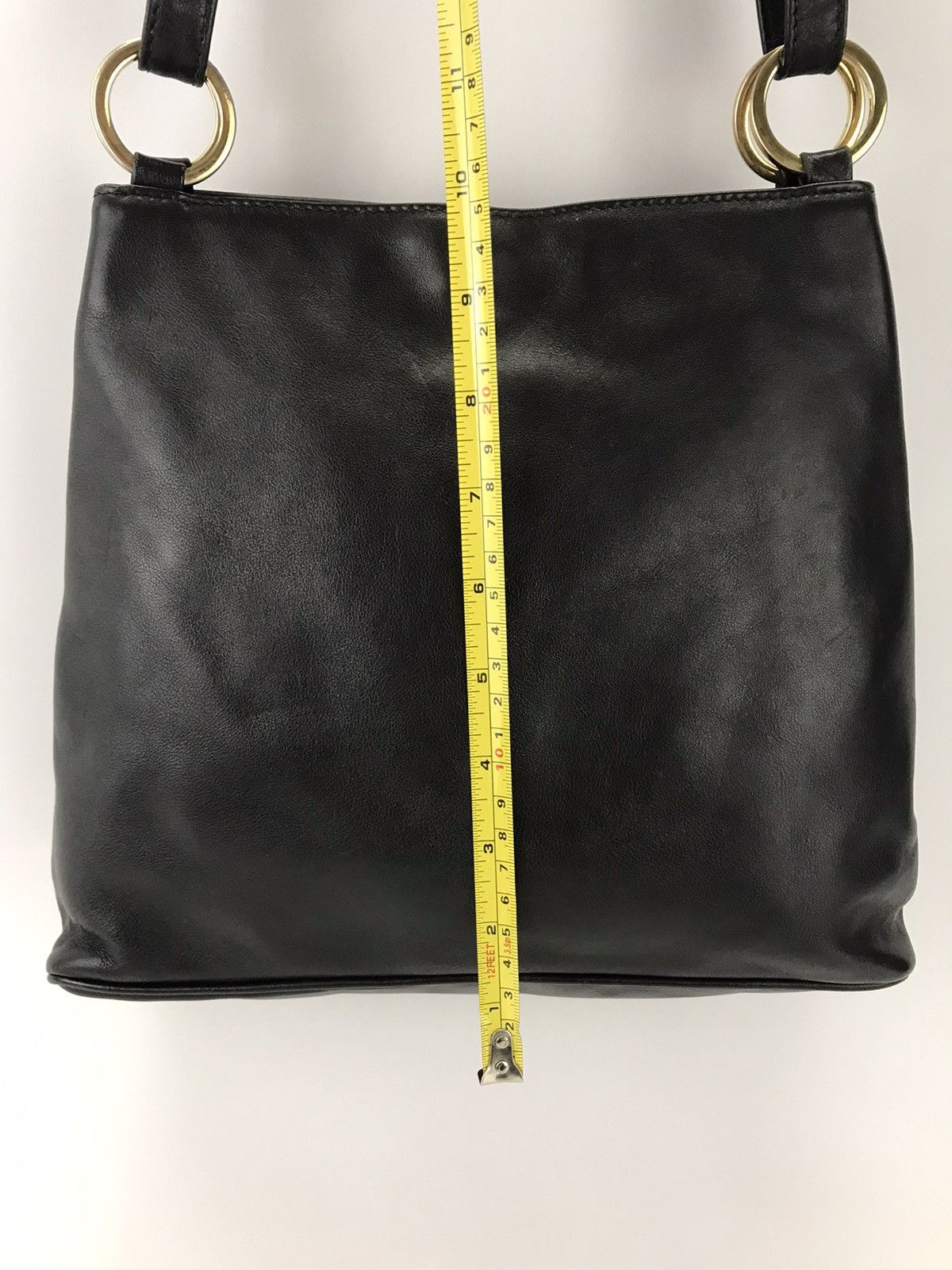 Paloma Picasso ❌Last Drop❌ Auth Paloma Picasso Black Leather Shoulderbag Size ONE SIZE - 13 Thumbnail