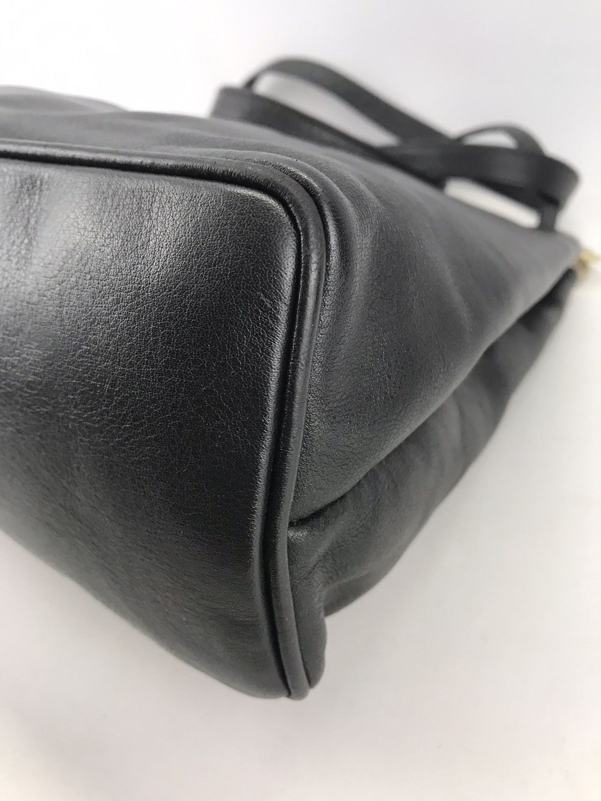 Paloma Picasso ❌Last Drop❌ Auth Paloma Picasso Black Leather Shoulderbag Size ONE SIZE - 8 Thumbnail