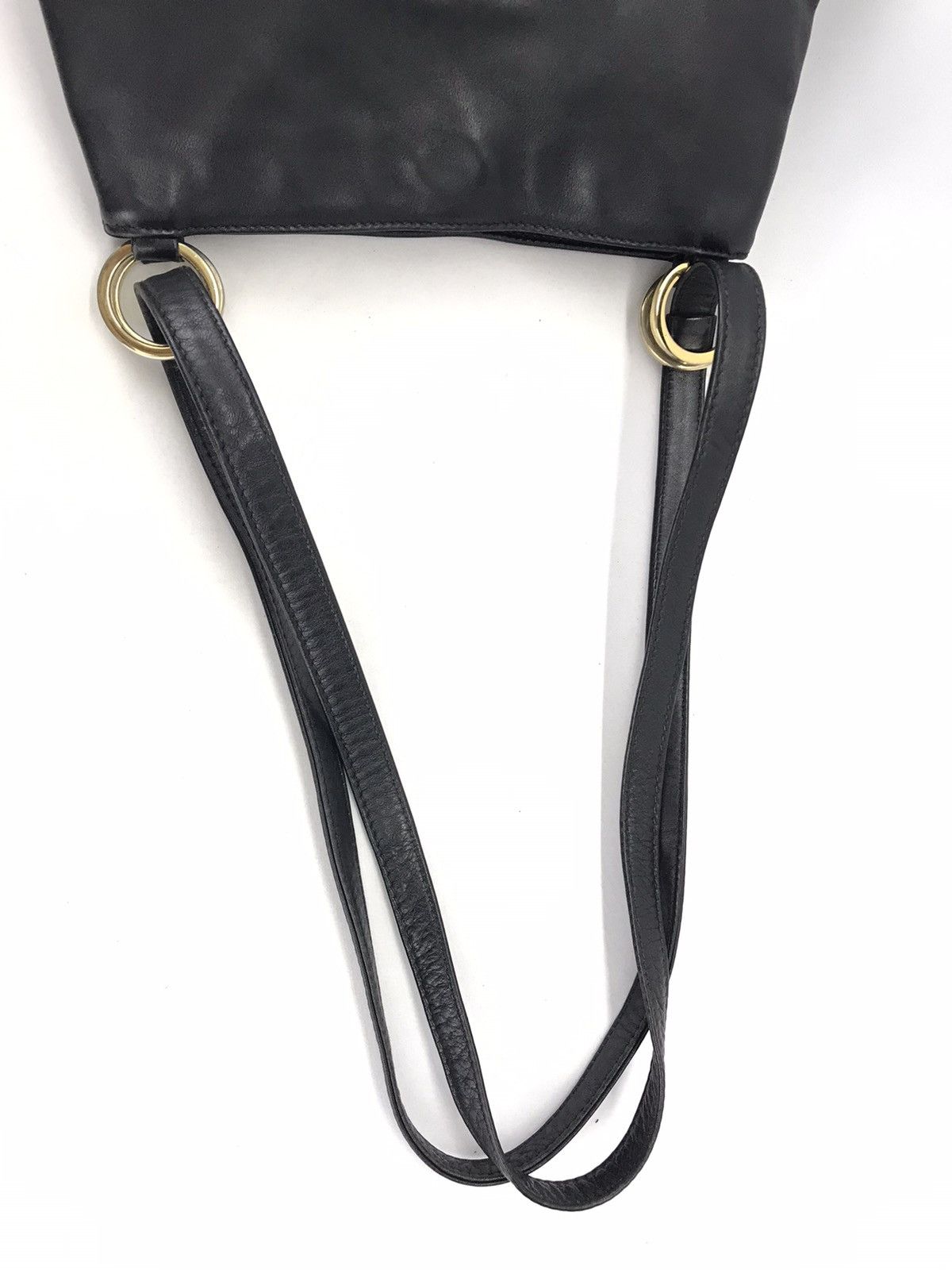 Paloma Picasso ❌Last Drop❌ Auth Paloma Picasso Black Leather Shoulderbag Size ONE SIZE - 5 Thumbnail