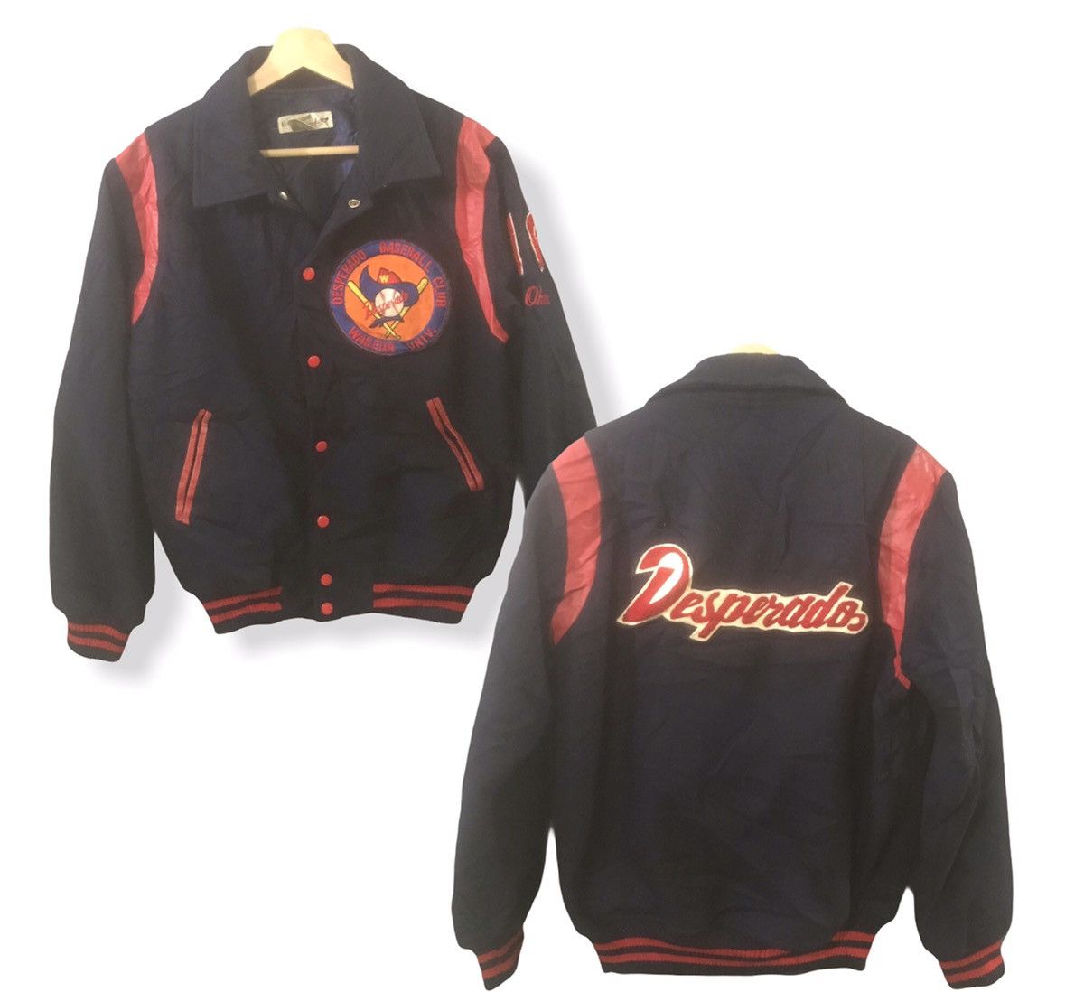 Vintage Vintage wool varsity Jacket Size US L / EU 52-54 / 3 - 10 Thumbnail
