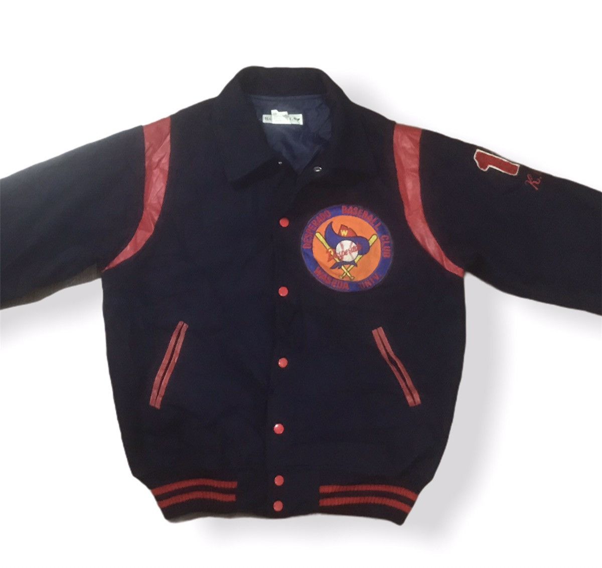 Vintage Vintage wool varsity Jacket Size US L / EU 52-54 / 3 - 13 Thumbnail