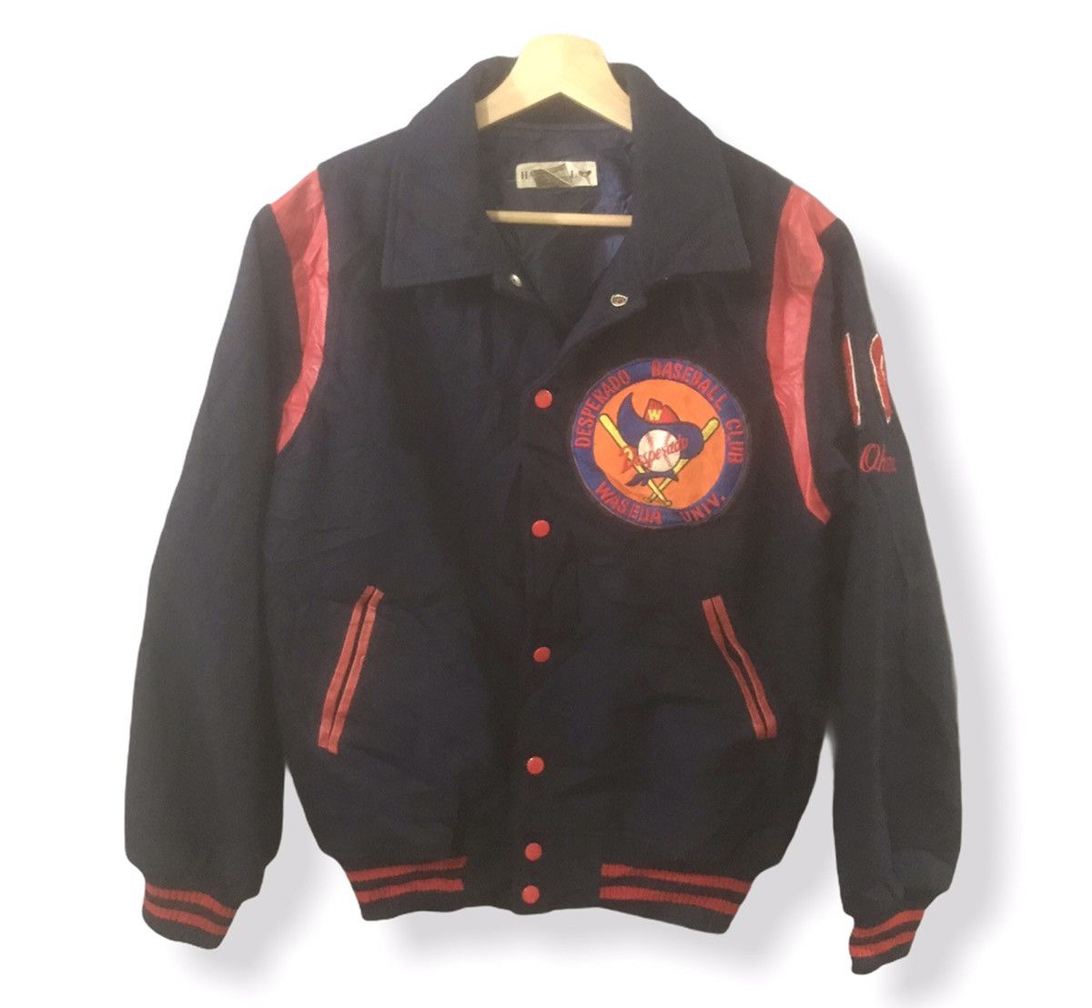 Vintage Vintage wool varsity Jacket Size US L / EU 52-54 / 3 - 14 Thumbnail