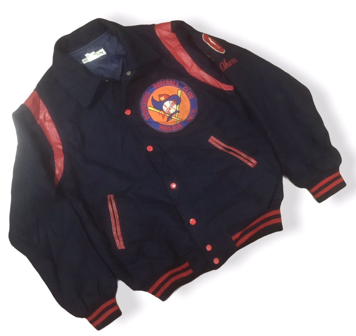 Vintage Vintage wool varsity Jacket Size US L / EU 52-54 / 3 - 17 Thumbnail