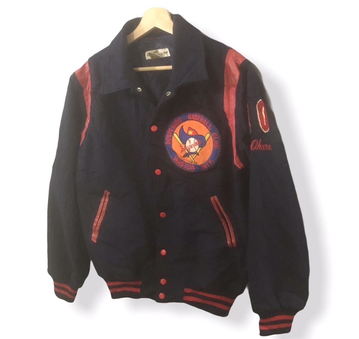 Vintage Vintage wool varsity Jacket Size US L / EU 52-54 / 3 - 16 Thumbnail