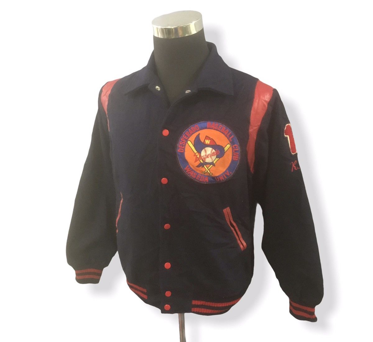 Vintage Vintage wool varsity Jacket Size US L / EU 52-54 / 3 - 15 Thumbnail