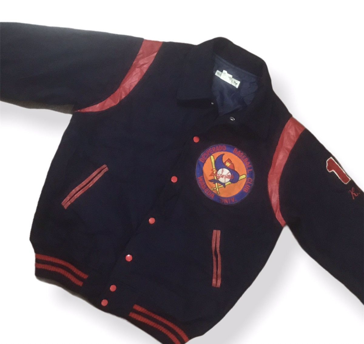 Vintage Vintage wool varsity Jacket Size US L / EU 52-54 / 3 - 12 Thumbnail
