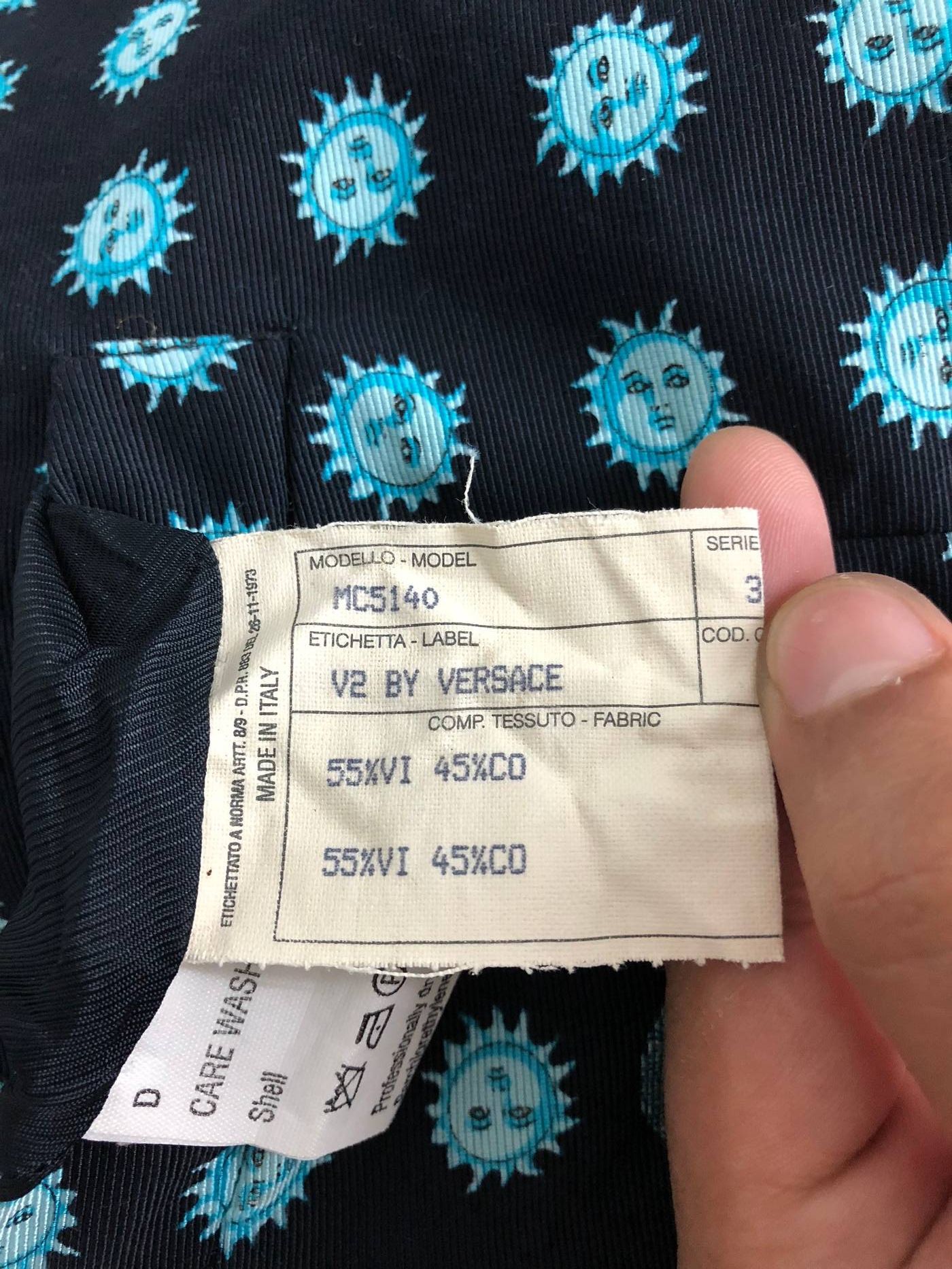 Versace Jeans Couture × Versus × Versus Versace ☃️ Iconic Versace V2 Medusa Logo All Over Print Tank Top Size US S / EU 44-46 / 1 - 6 Thumbnail