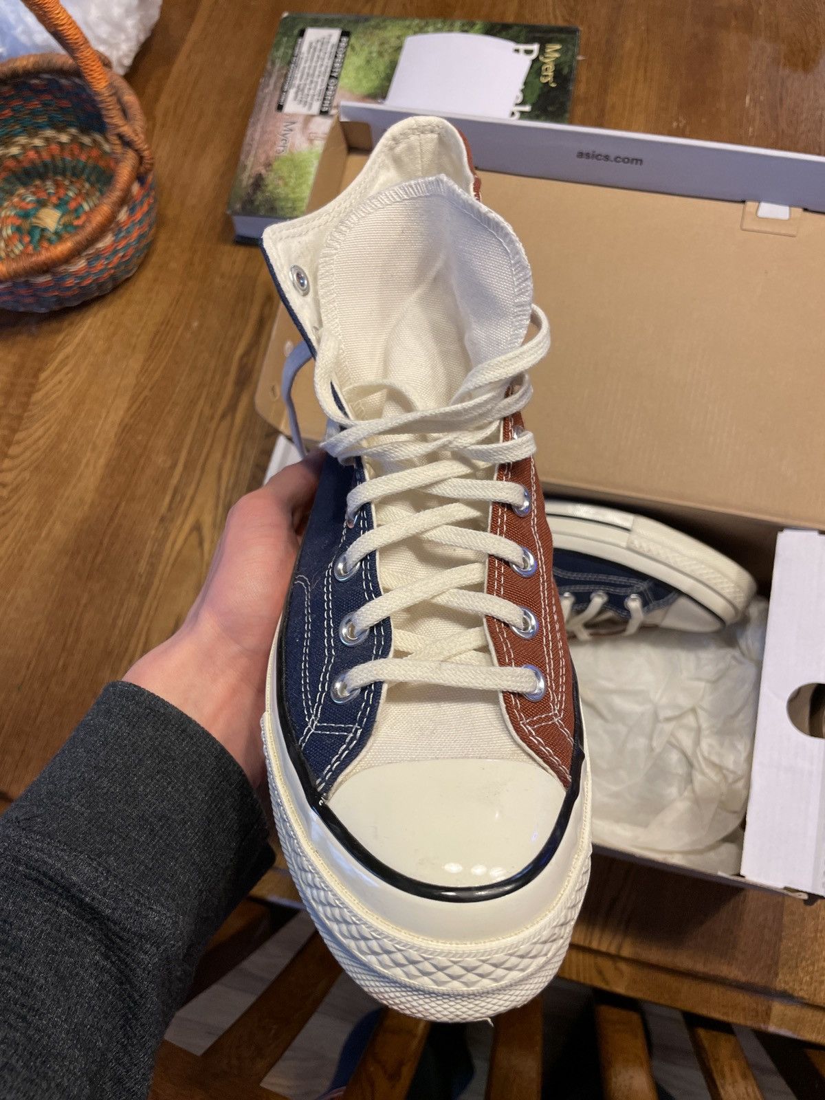 Converse Converse Split Tone Blue Brown SZ10 Men’s Size US 10 / EU 43 - 3 Thumbnail