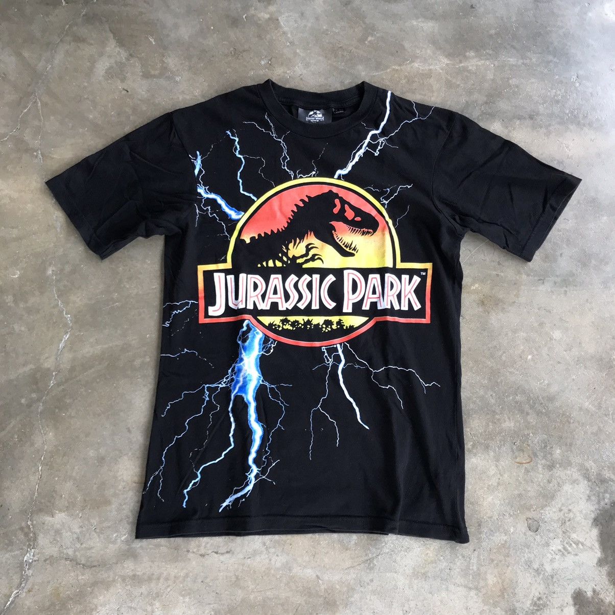 Vintage Jurassic Park Thunder Tee Size US M / EU 48-50 / 2 - 1 Thumbnail