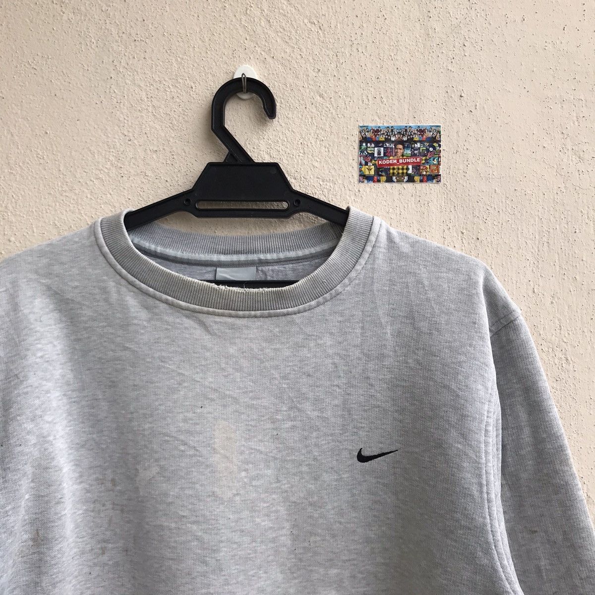 Nike × Vintage Vintage Nike Swoosh Distressed Size US M / EU 48-50 / 2 - 3 Thumbnail