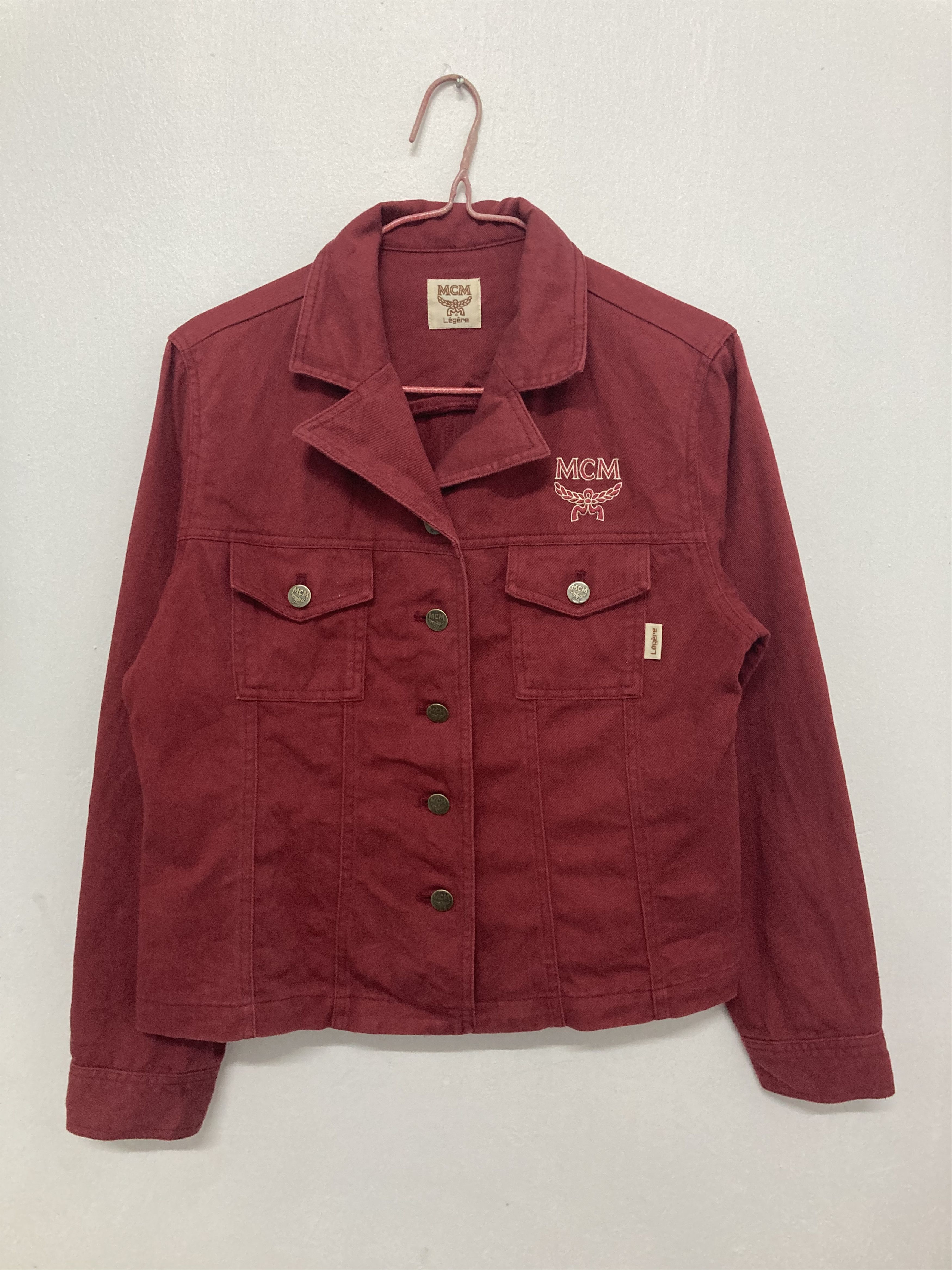 MCM MCM Denim Jacket Truckle Size L / US 10 / IT 46 - 7 Thumbnail