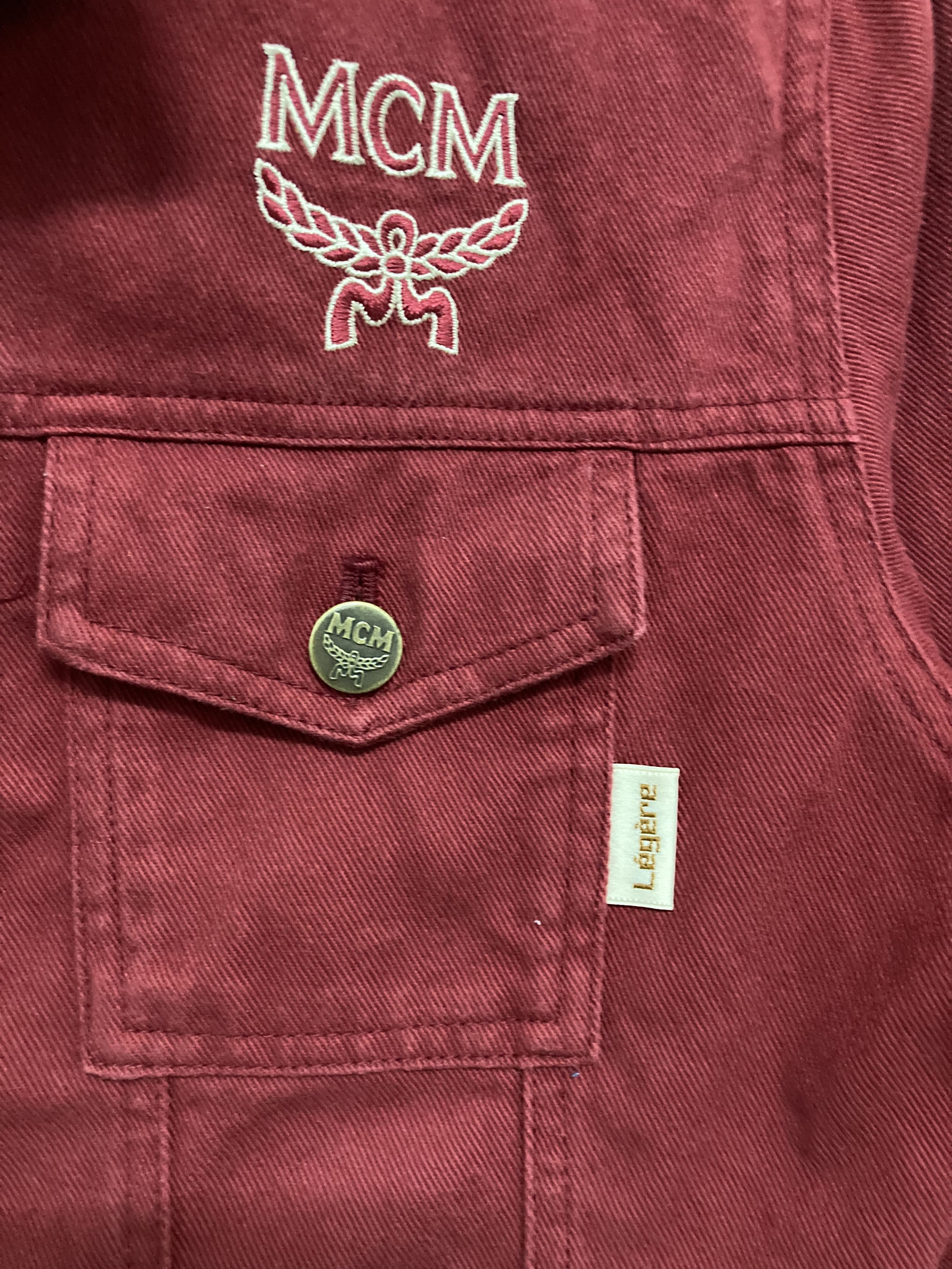 MCM MCM Denim Jacket Truckle Size L / US 10 / IT 46 - 5 Thumbnail