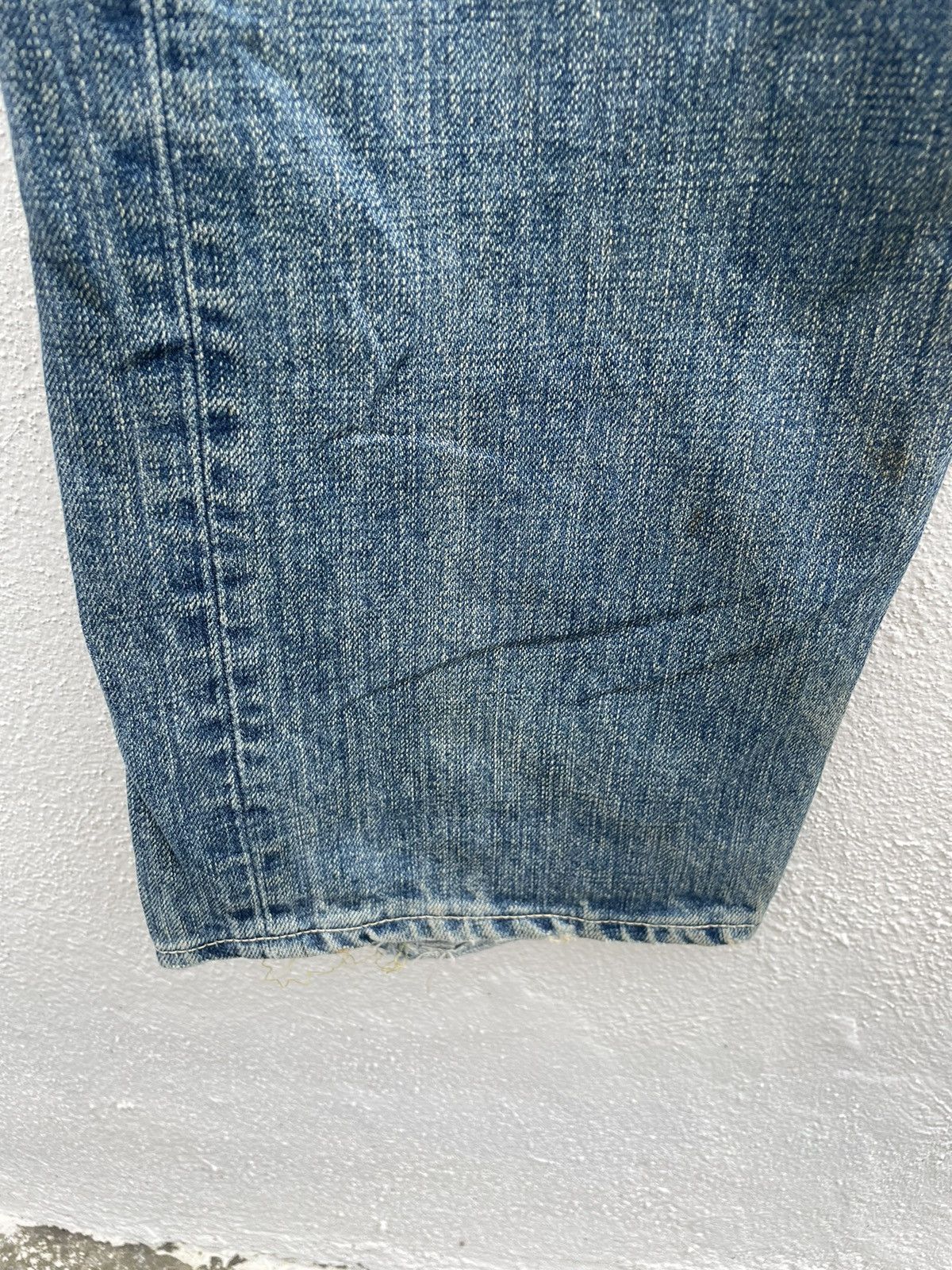 Japanese Brand × Spellbound SPELLBOUND Made in Japan Faded Rips Distressed Denim Jeans Size US 32 / EU 48 - 8 Thumbnail
