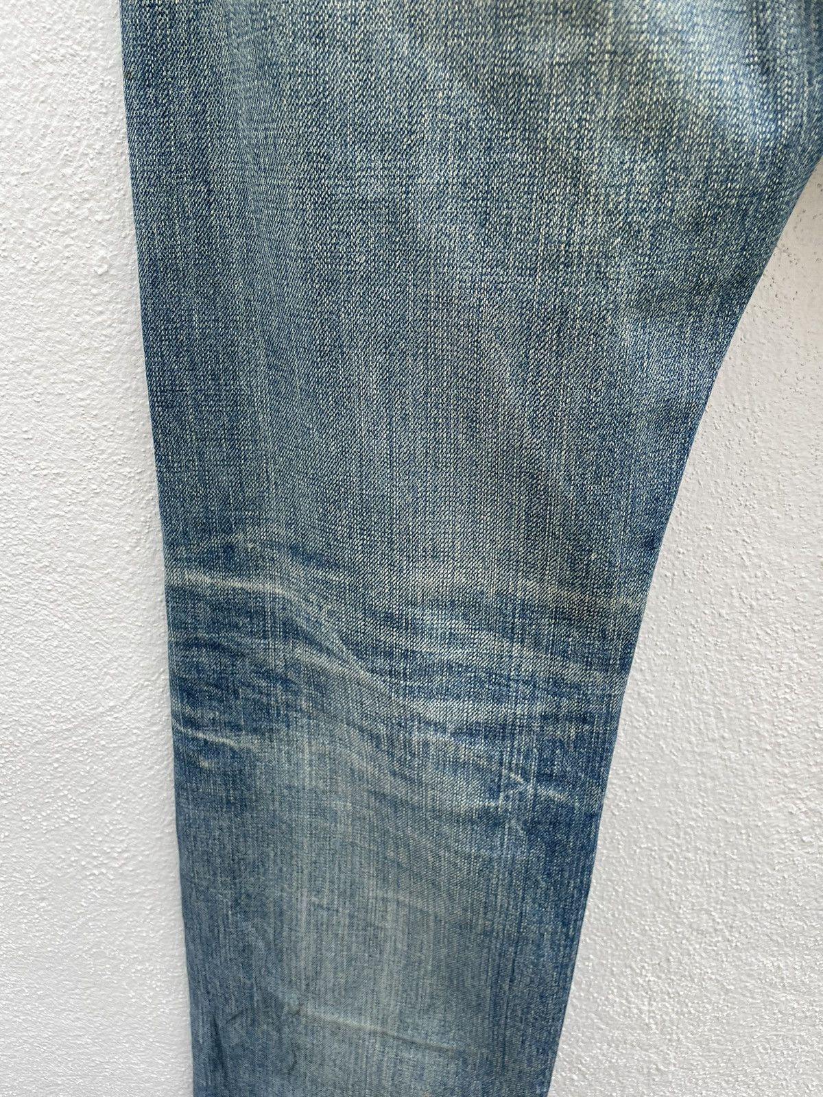 Japanese Brand × Spellbound SPELLBOUND Made in Japan Faded Rips Distressed Denim Jeans Size US 32 / EU 48 - 14 Thumbnail