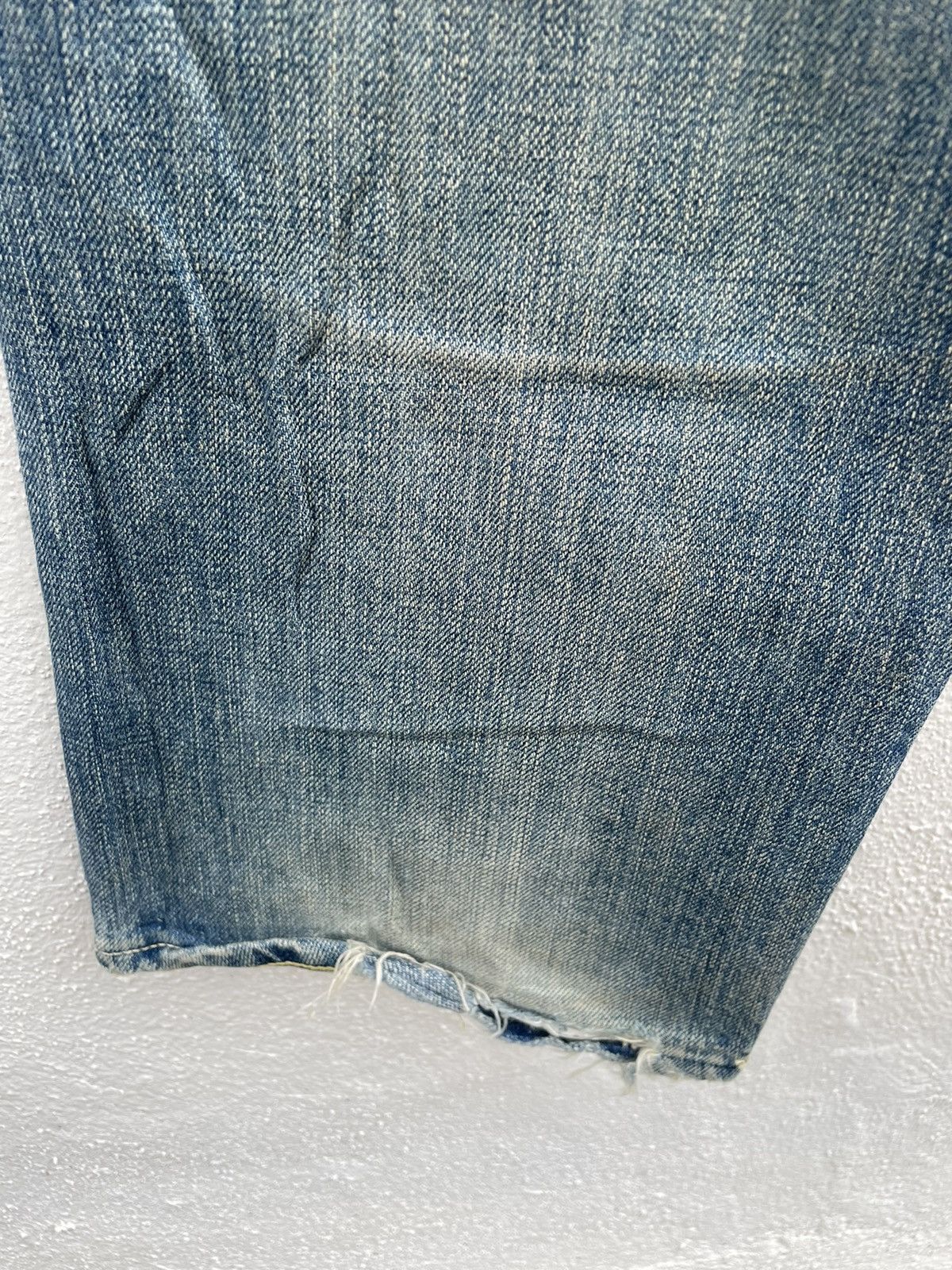 Japanese Brand × Spellbound SPELLBOUND Made in Japan Faded Rips Distressed Denim Jeans Size US 32 / EU 48 - 15 Thumbnail