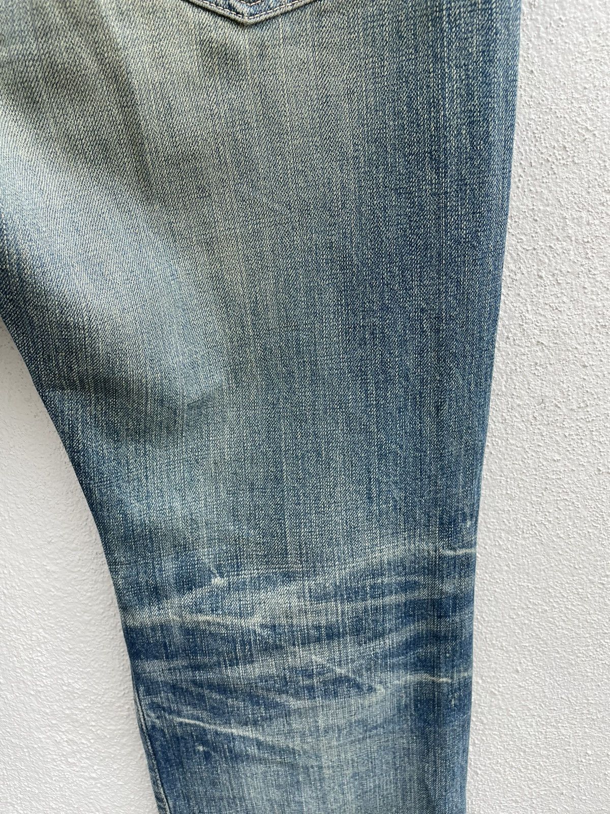 Japanese Brand × Spellbound SPELLBOUND Made in Japan Faded Rips Distressed Denim Jeans Size US 32 / EU 48 - 13 Thumbnail