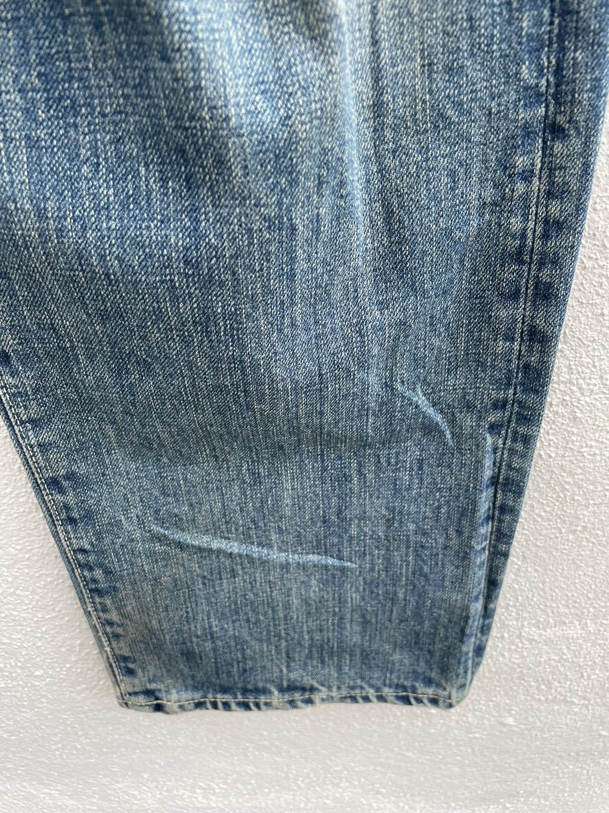 Japanese Brand × Spellbound SPELLBOUND Made in Japan Faded Rips Distressed Denim Jeans Size US 32 / EU 48 - 7 Thumbnail