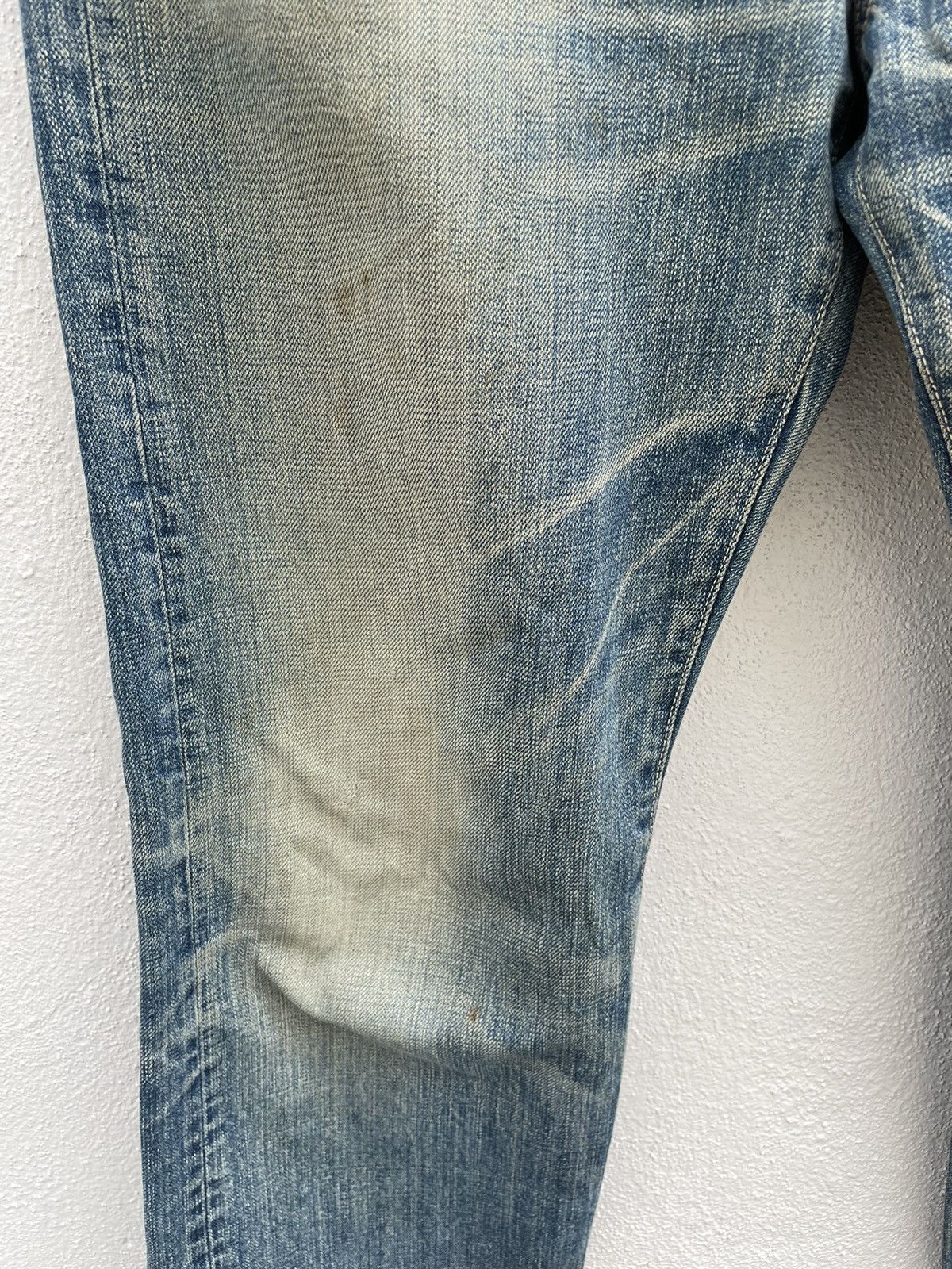 Japanese Brand × Spellbound SPELLBOUND Made in Japan Faded Rips Distressed Denim Jeans Size US 32 / EU 48 - 5 Thumbnail