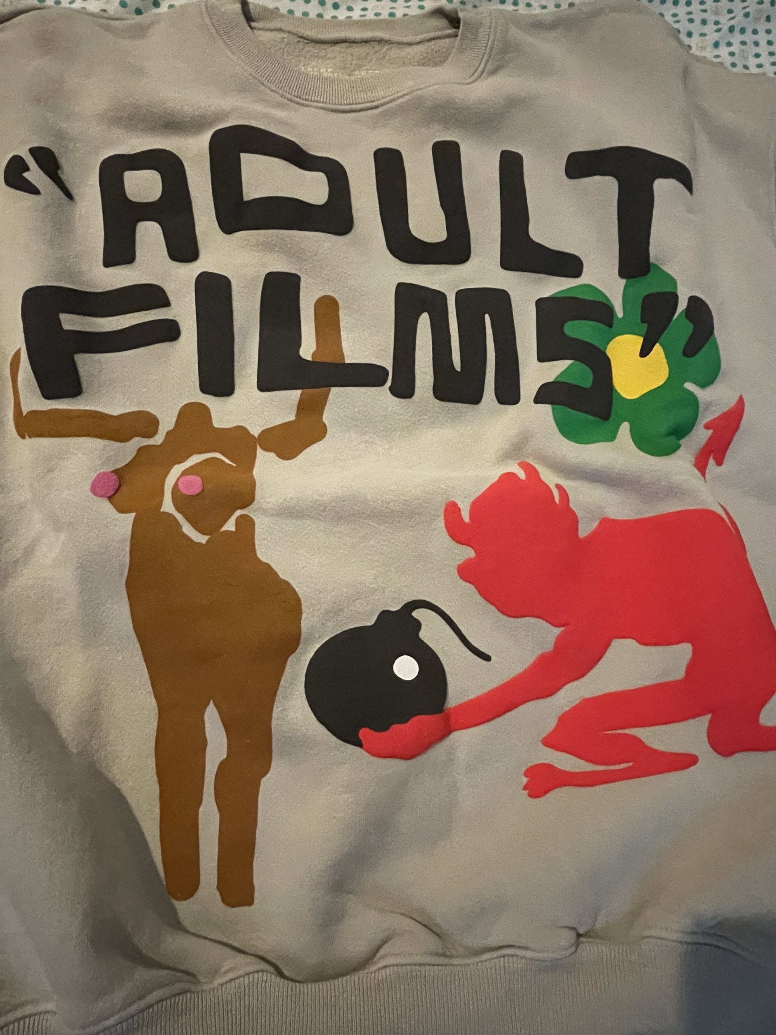 Cactus Plant Flea Market CPFM Adult Films Crewneck Size US L / EU 52-54 / 3 - 5 Thumbnail