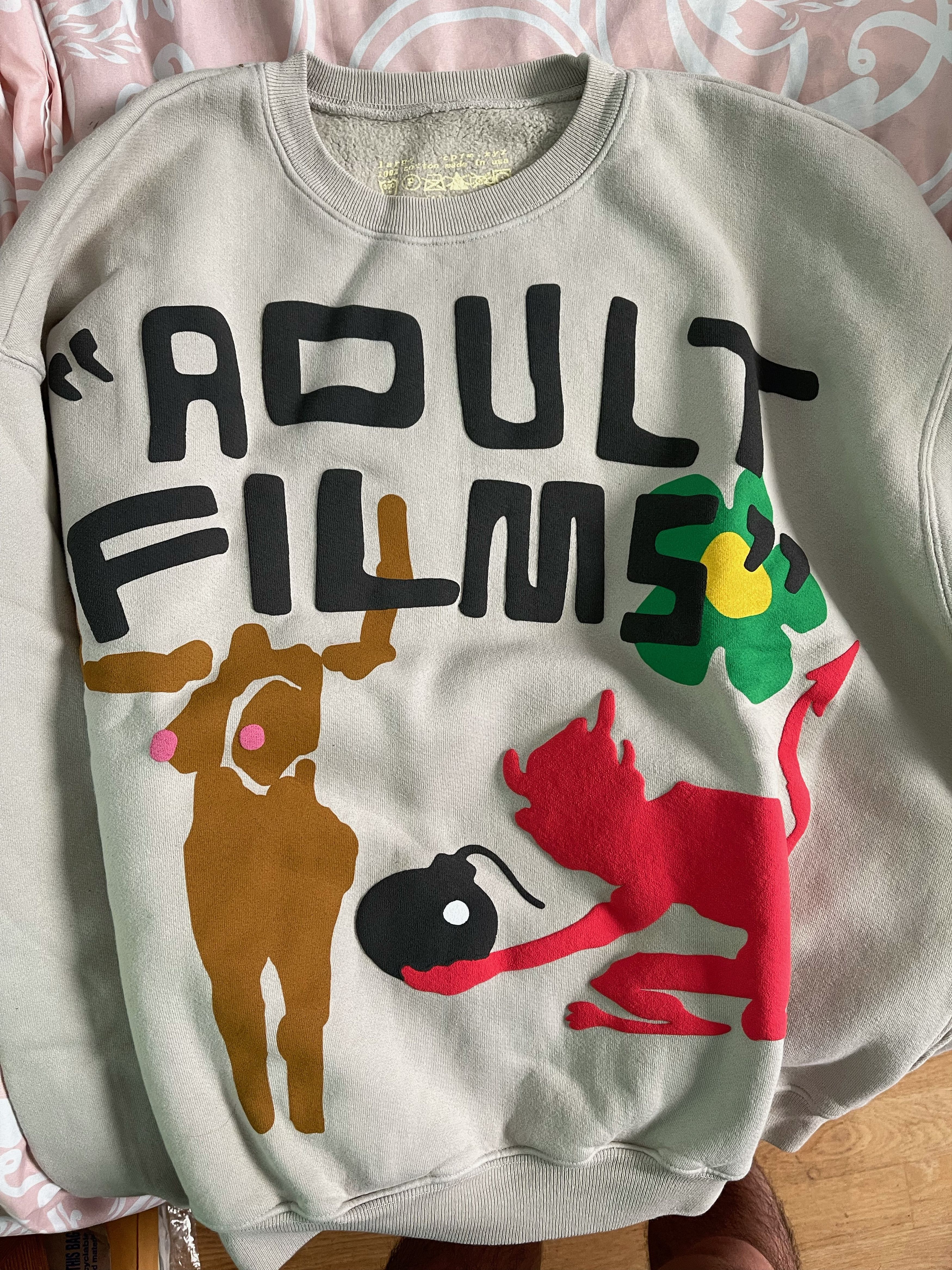 Cactus Plant Flea Market CPFM Adult Films Crewneck Size US L / EU 52-54 / 3 - 2 Thumbnail