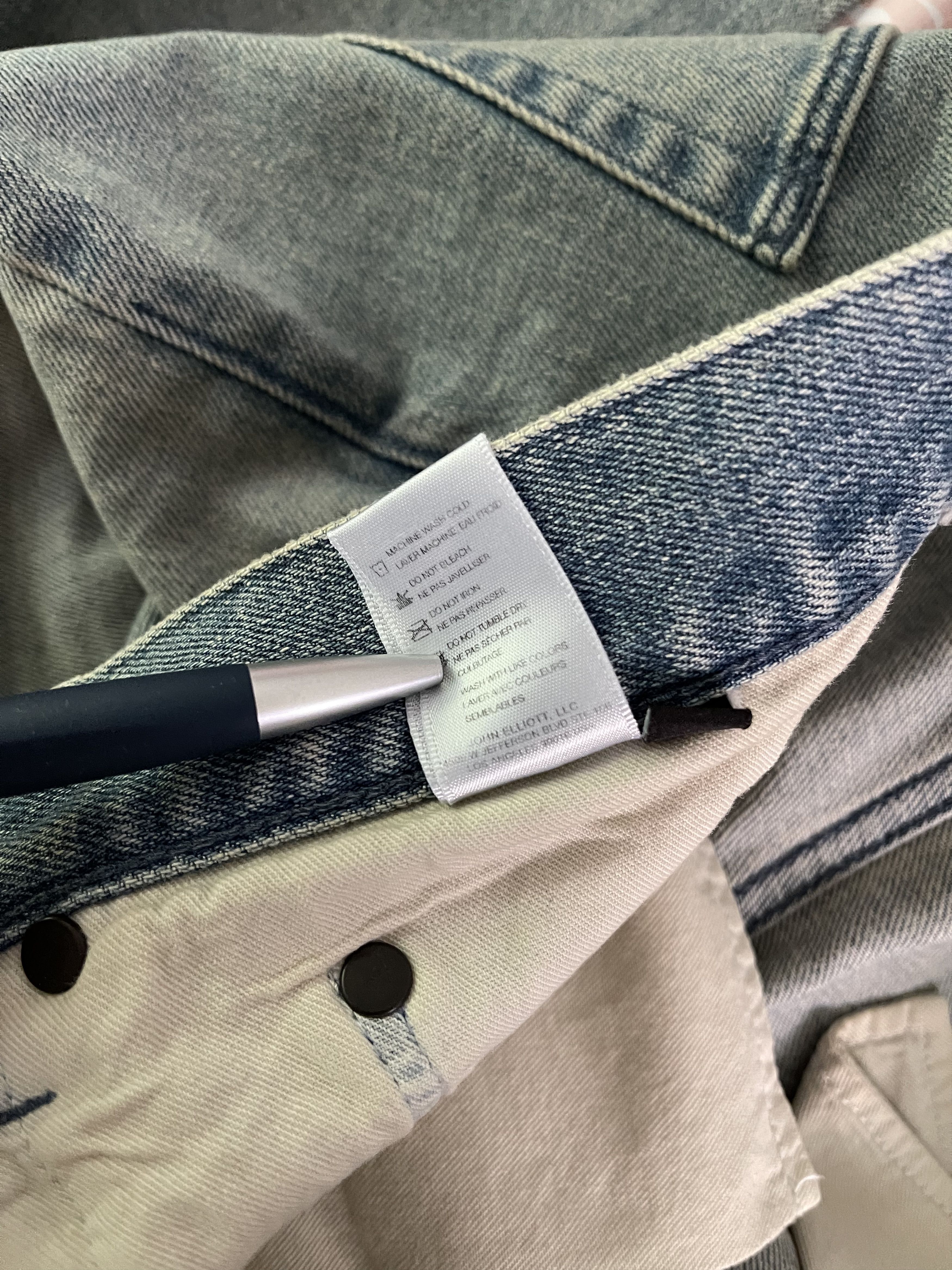 John Elliott John Elliott - Cast 2 / Coast Denim Size US 34 / EU 50 - 7 Thumbnail