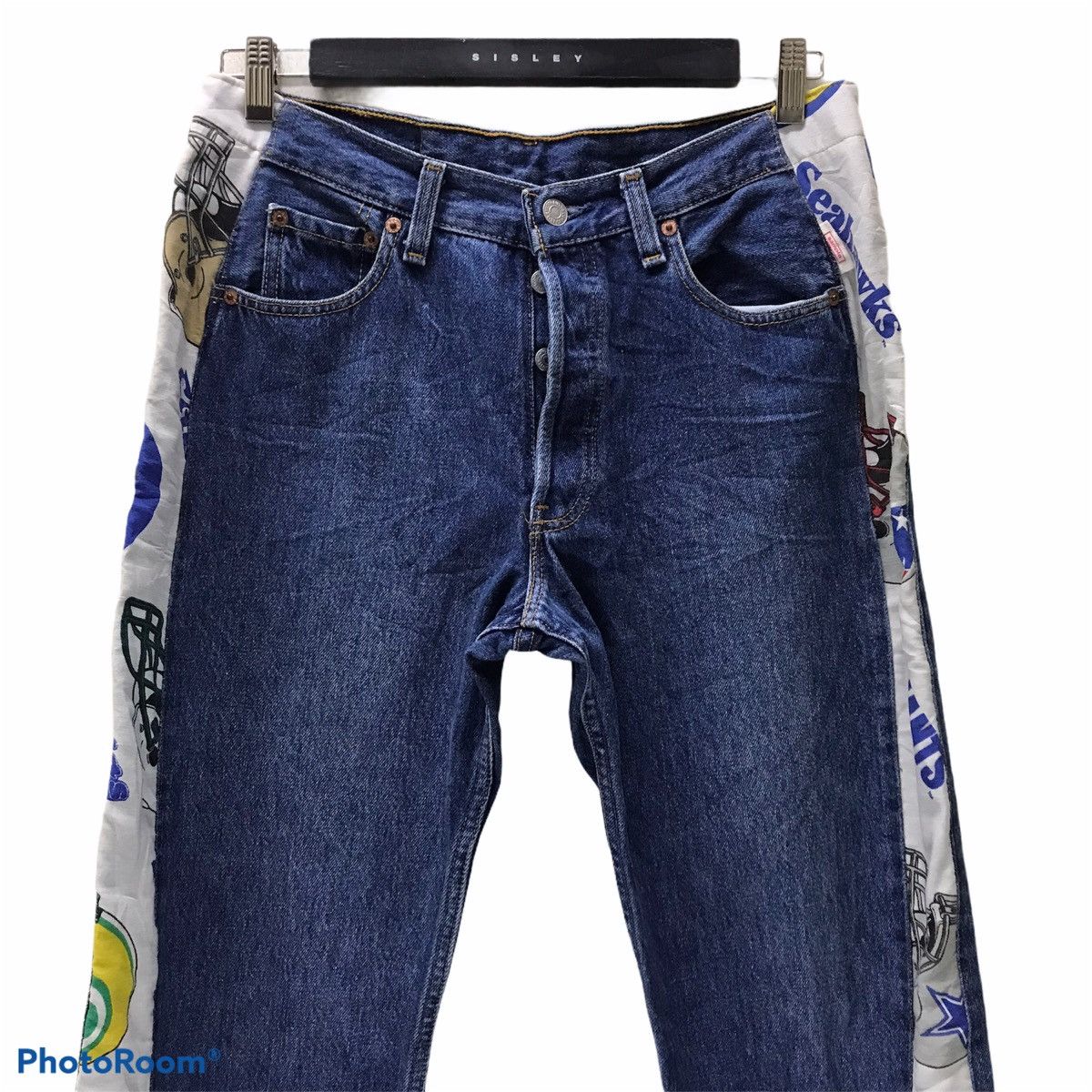 Levi's SAMPLE Vintage Levis 501 Needles Rebuild Jeans Size US 32 / EU 48 - 4 Thumbnail