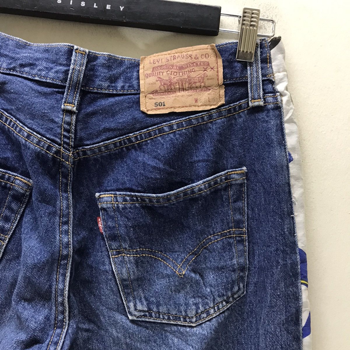 Levi's SAMPLE Vintage Levis 501 Needles Rebuild Jeans Size US 32 / EU 48 - 14 Thumbnail