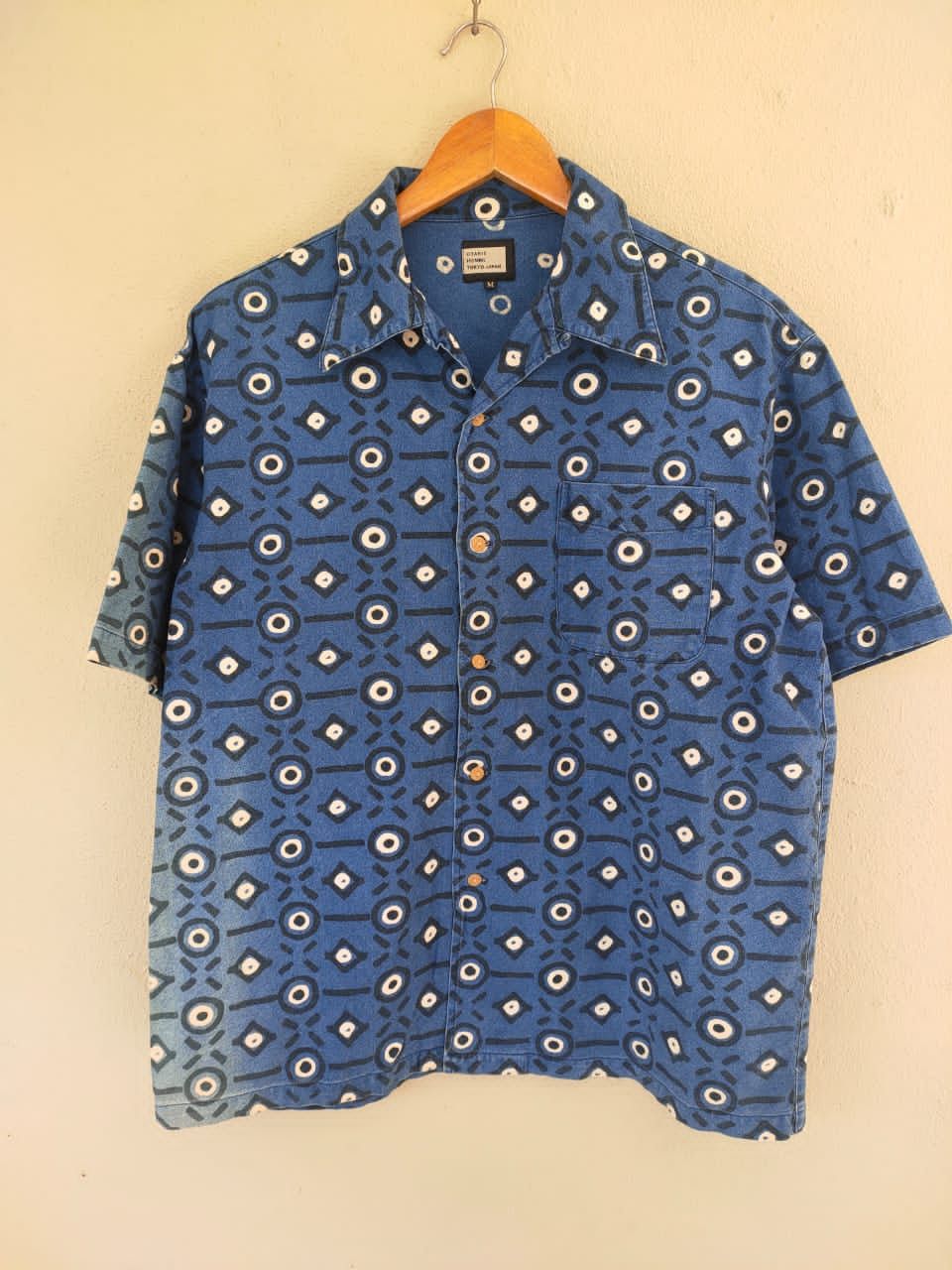 Japanese Brand Otarie Homme Sun Faded Shirt Size US M / EU 48-50 / 2 - 1 Thumbnail