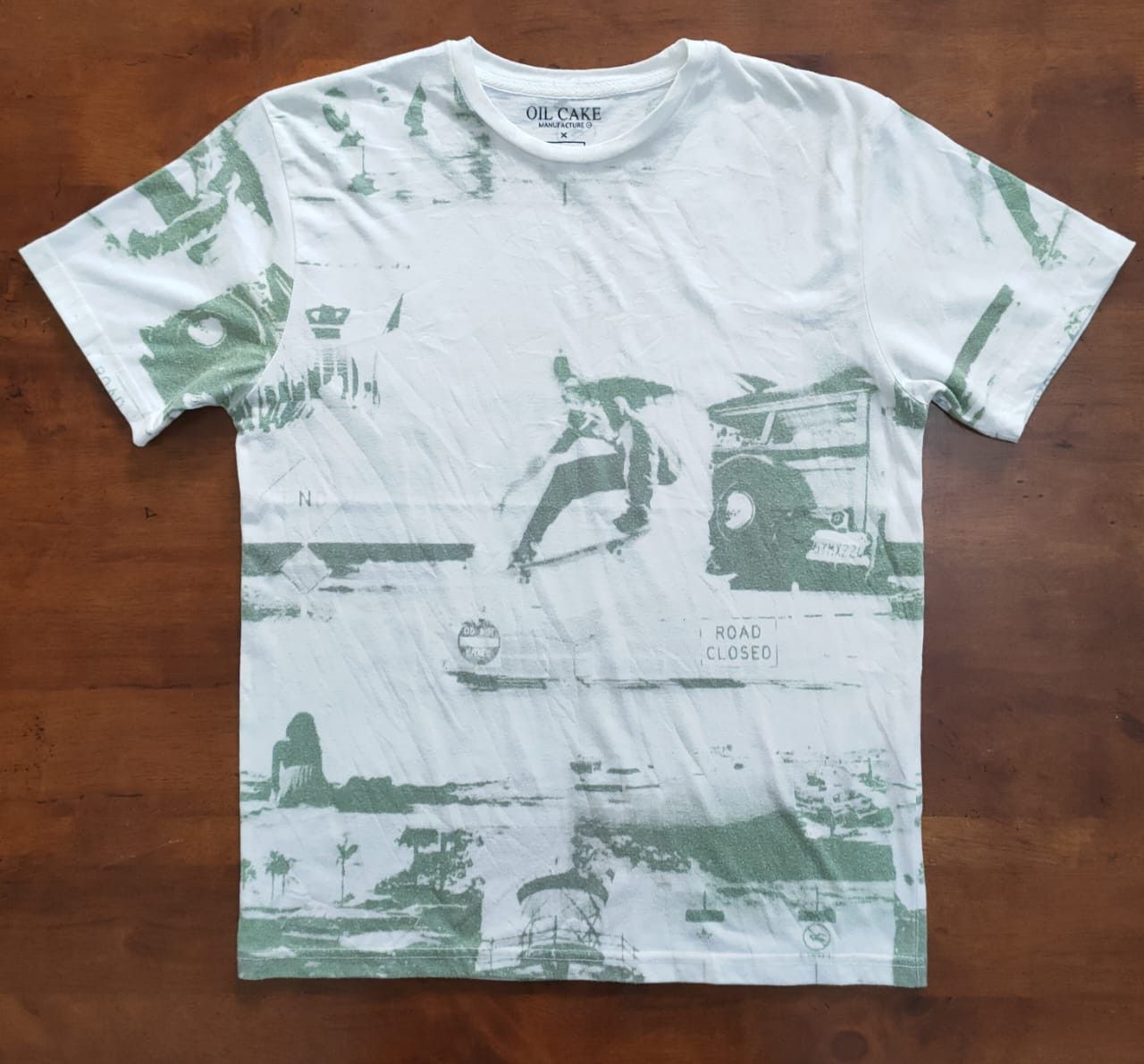 Japanese Brand Oilcake x Junred Skate T Size US M / EU 48-50 / 2 - 1 Thumbnail