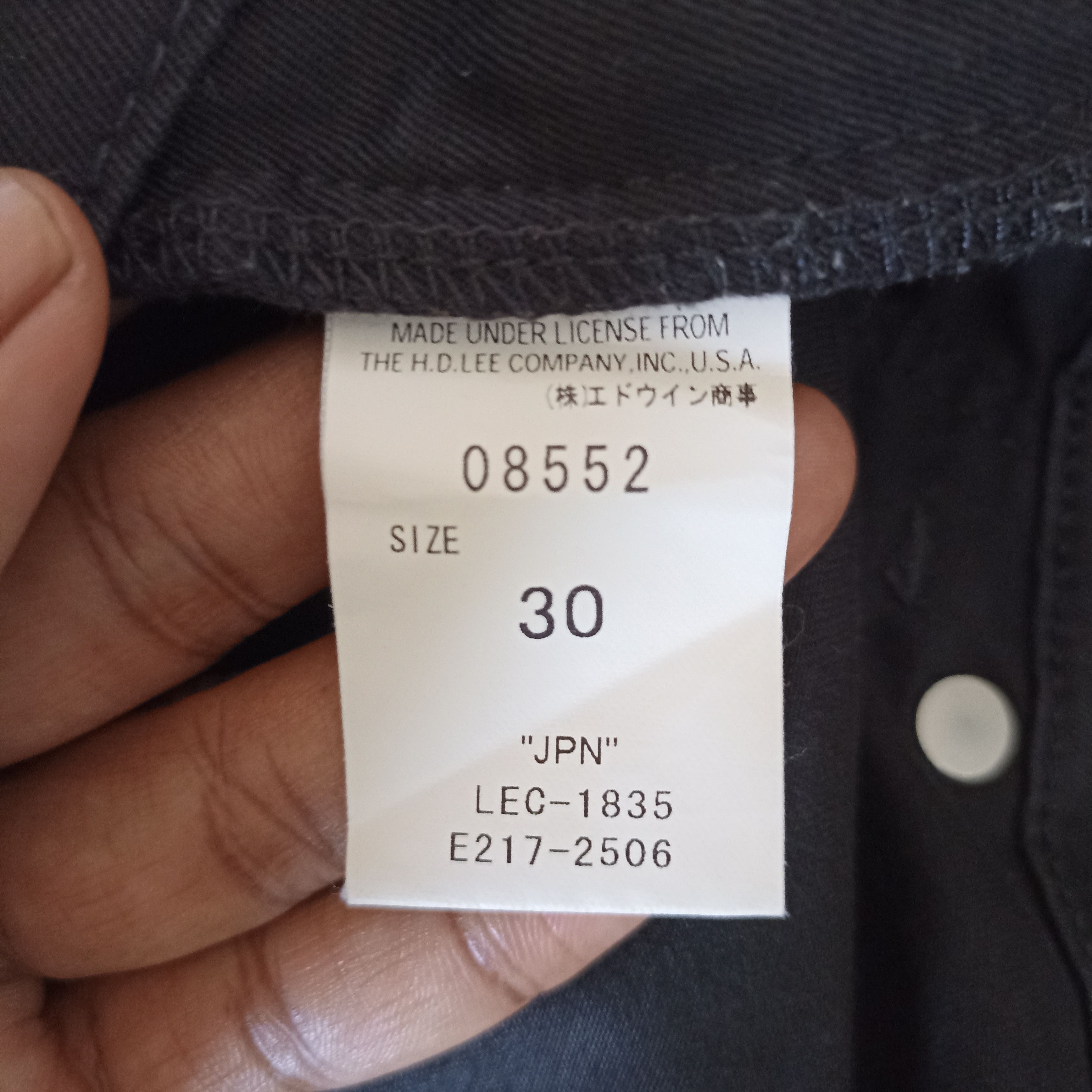Japanese Brand Faded Lee Multipocket Seditionaries Cargo Pant Size US 30 / EU 46 - 13 Thumbnail
