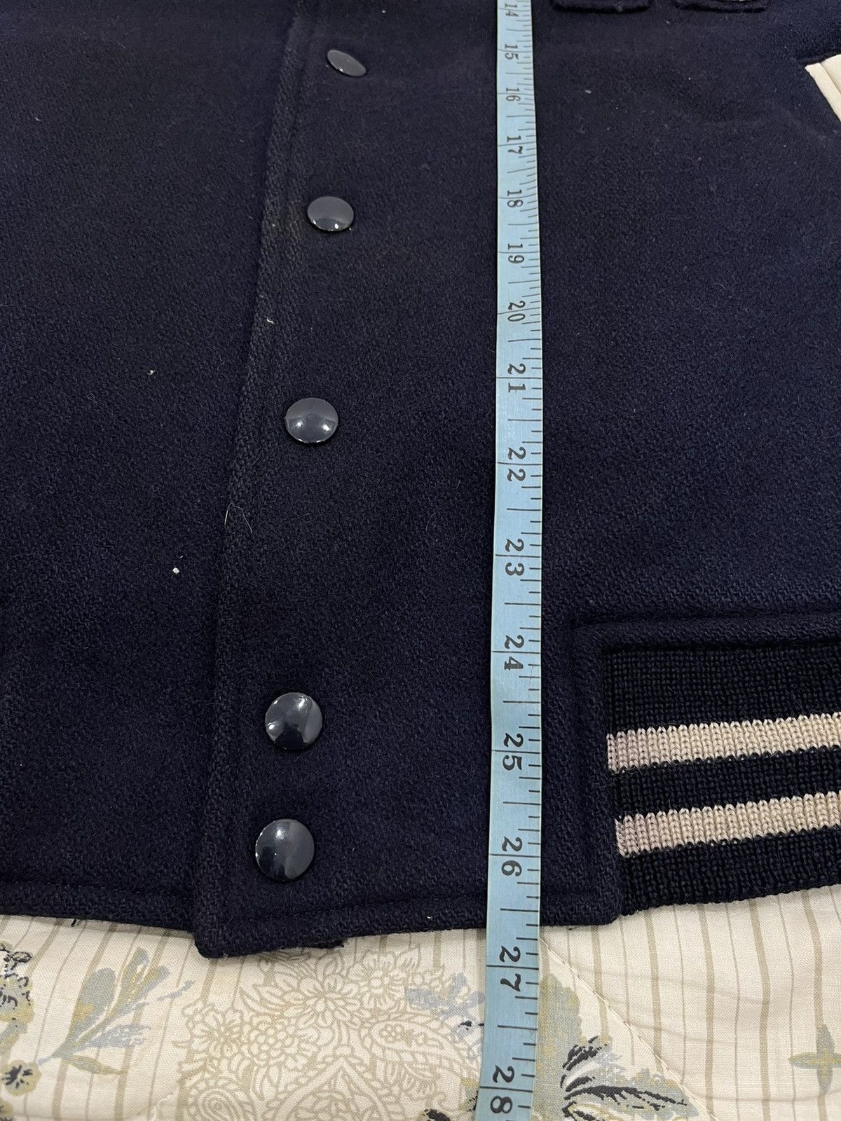 Japanese Brand L. WAYOUT LEATHER VARSITY HYPEBEAST JACKET Size US L / EU 52-54 / 3 - 15 Thumbnail