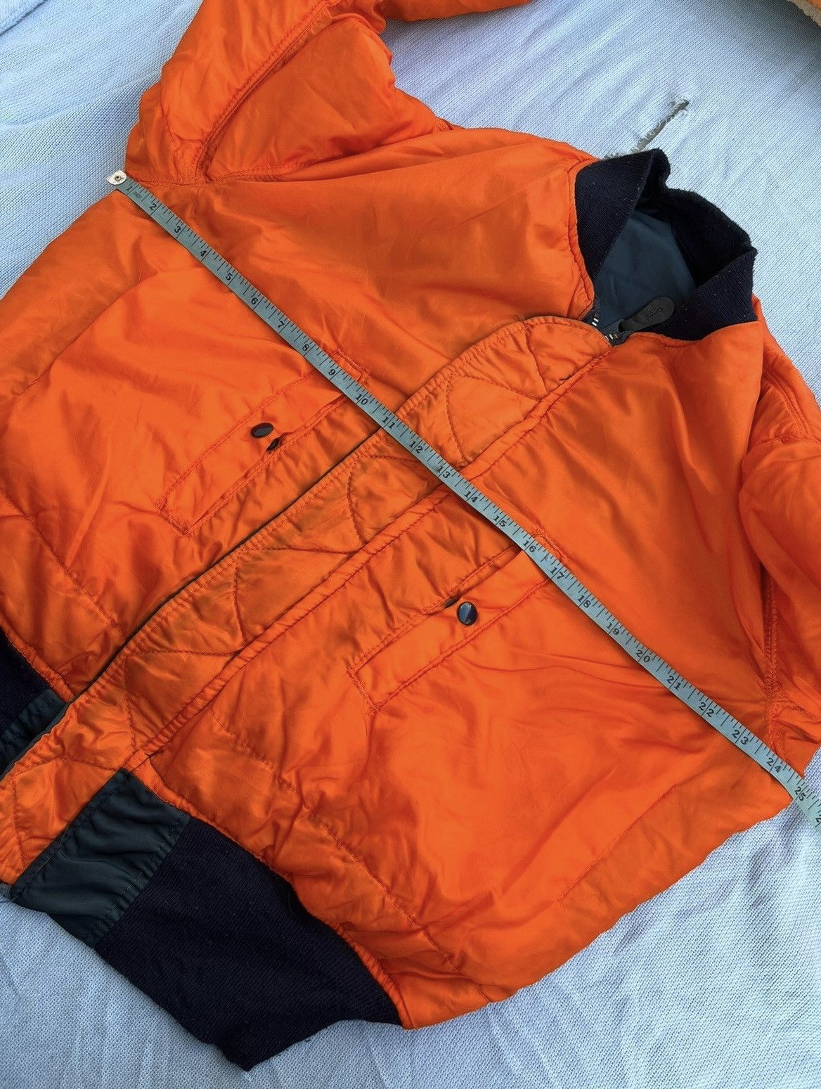 Alpha Industries (A94). VINTAGE ALPHA INDUSTRIES RIVERSILBLE BOMBER JACKET Size US M / EU 48-50 / 2 - 10 Thumbnail