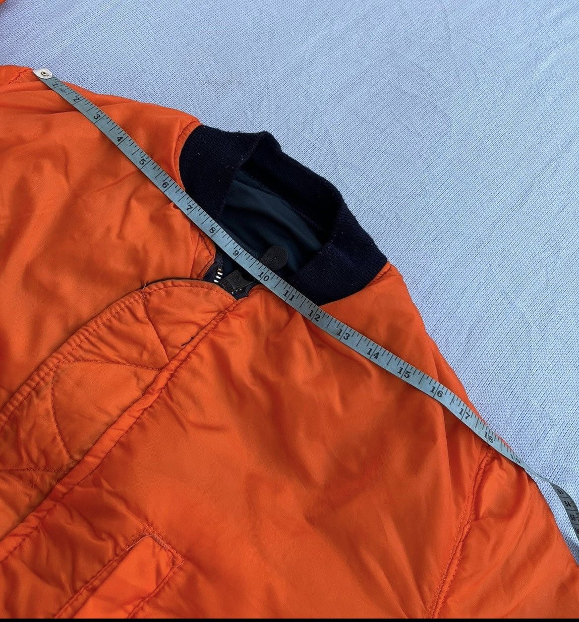 Alpha Industries (A94). VINTAGE ALPHA INDUSTRIES RIVERSILBLE BOMBER JACKET Size US M / EU 48-50 / 2 - 13 Thumbnail