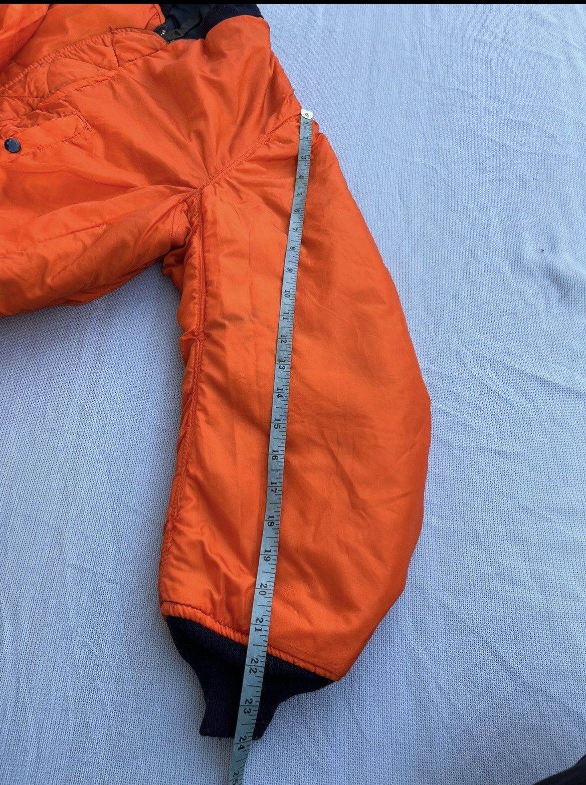 Alpha Industries (A94). VINTAGE ALPHA INDUSTRIES RIVERSILBLE BOMBER JACKET Size US M / EU 48-50 / 2 - 14 Thumbnail
