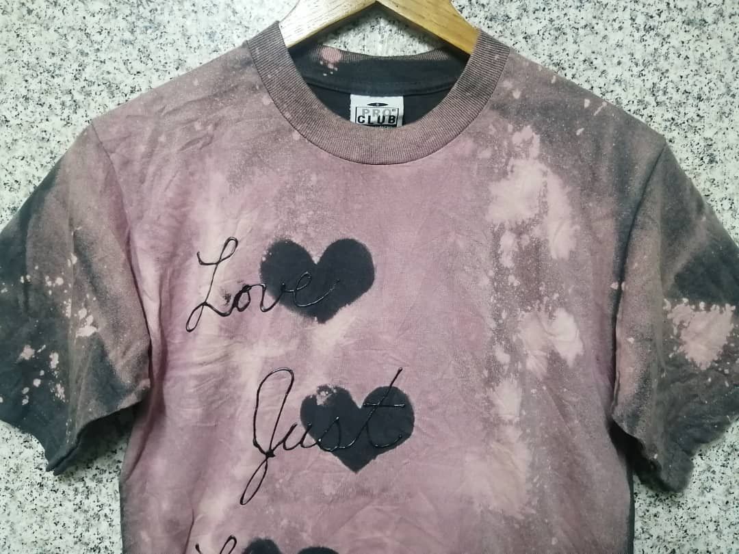 Vintage 90s VINTAGE PRO CLUB TEE TYE DYE FADED VERY RARE Size US S / EU 44-46 / 1 - 3 Thumbnail