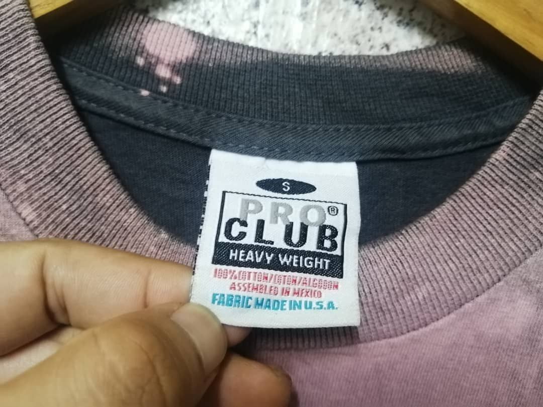 Vintage 90s VINTAGE PRO CLUB TEE TYE DYE FADED VERY RARE Size US S / EU 44-46 / 1 - 4 Thumbnail