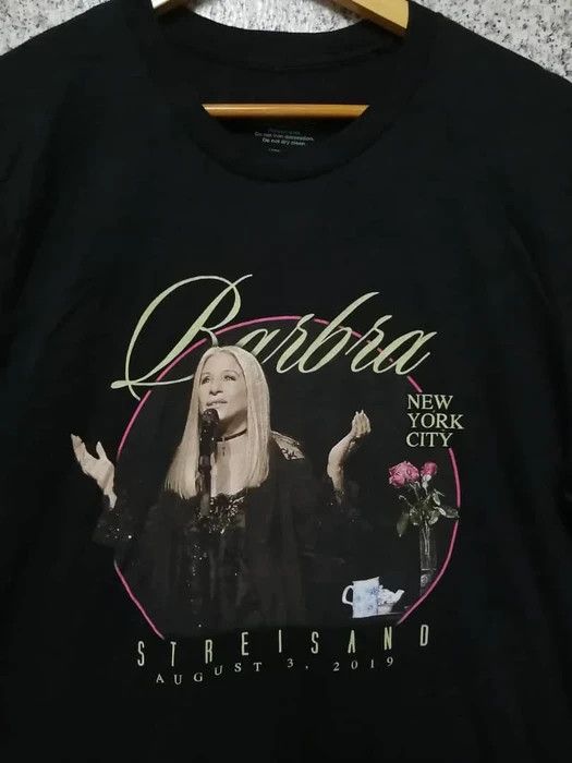Band Tees × Vintage VINTAGE BARBARA STREISAND VERY RARE Size US L / EU 52-54 / 3 - 3 Thumbnail